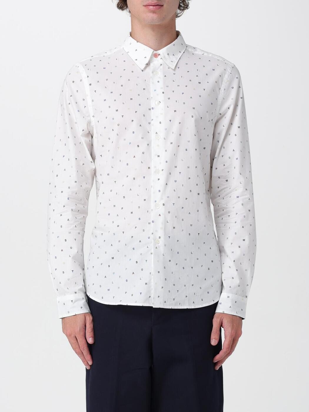 ポールスミス PAUL SMITH シャツ メンズ ホワイト Shirts M2R149TT22414 White 関税 送料無料 2025AW gi｜BRANDSHOP「il Tesoro」