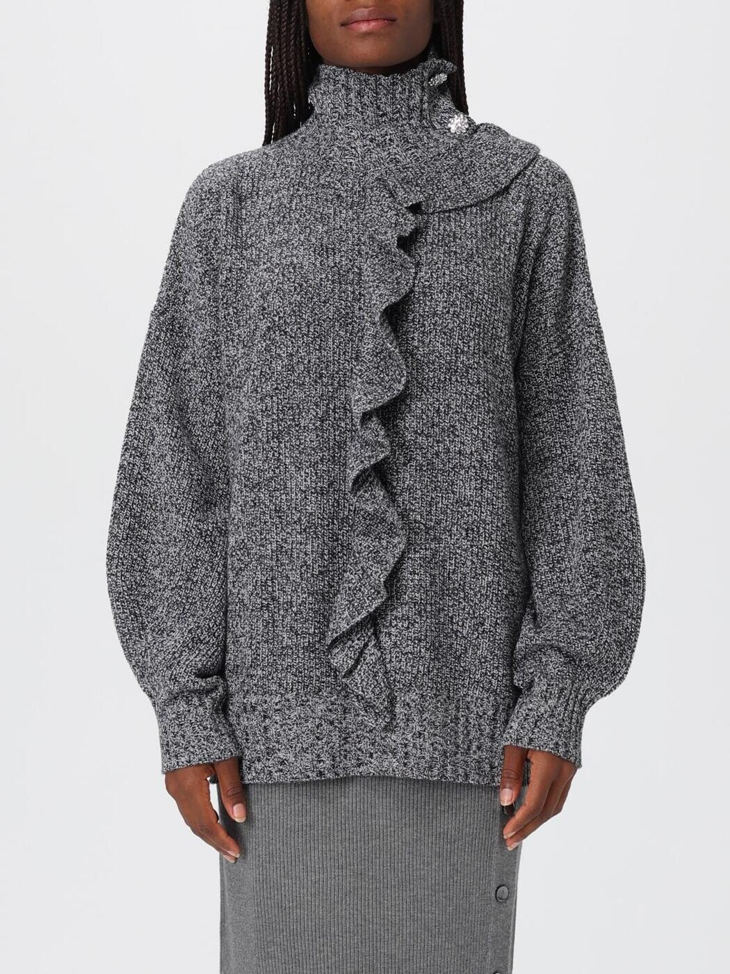 リュー ジョー LIU JO セーター ニットウェア レディース グレー Knitwear MF5052MS041 Grey 関税 送料無料 2025AW gi｜BRANDSHOP「il Tesoro」