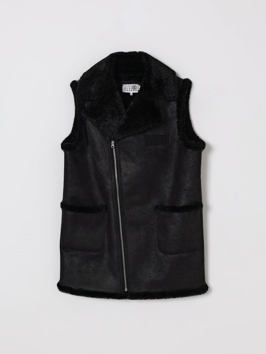 エムエムシックス メゾン マルジェラ MM6 MAISON MARGIELA コート ボーイズ ブラック Coats M60885MM05U Black 関税 送料無料 2025AW gi｜BRANDSHOP「il Tesoro」