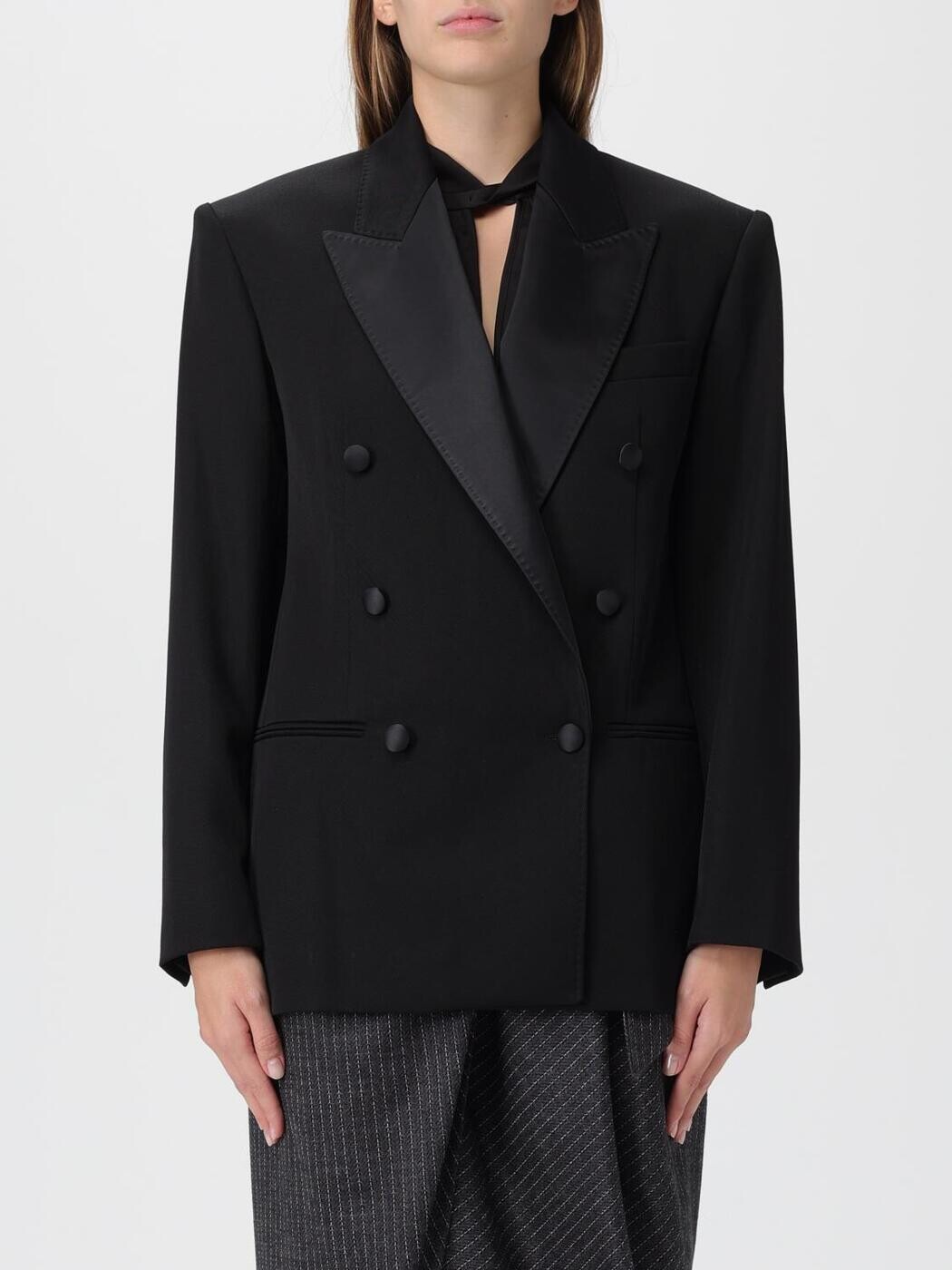 イザ呼びりん マラン ISABEL MARANT 背広上衣 背広 上衣 レディース 黒いこと Suit Jackets VE0573FAC4E02I 関税 貨物輸送無料 2025AW gi