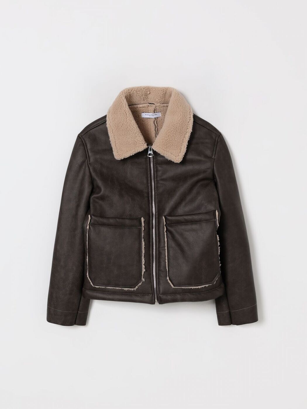 パオロペコラ PAOLO PECORA コート ボーイズ Coats PP4152 Dark 関税 送料無料 2025AW gi|BRANDSHOP「il Tesoro」