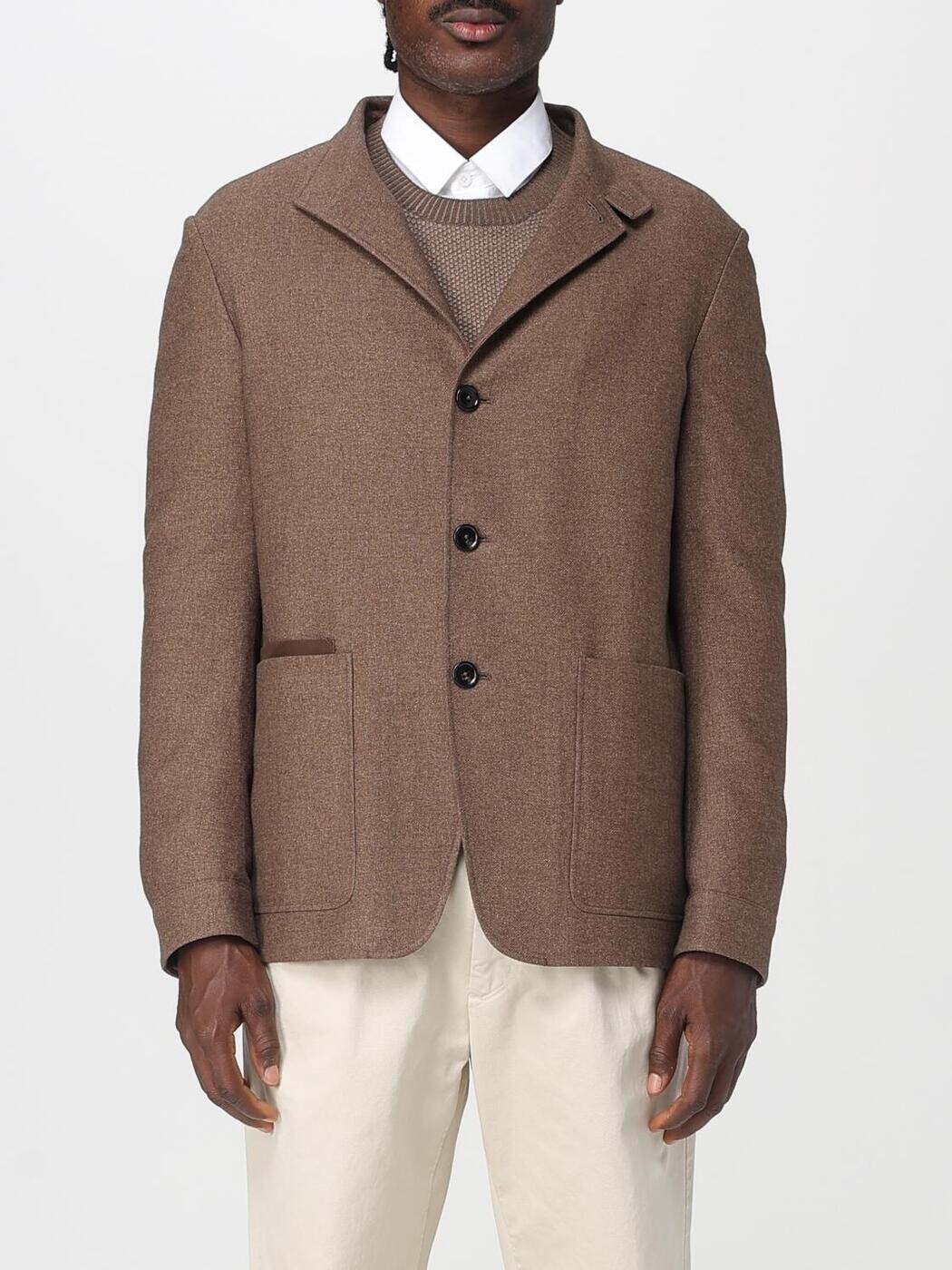 ゼニア ZEGNA 上衣 メンズ 赤銅色 Jackets 250C57A21VH 関税 貨物輸送無料 2025AW gi