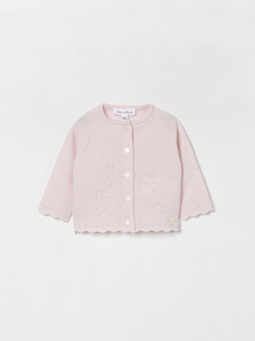 タルティーヌエショコラ TARTINE ET CHOCOLAT Tシャツ トップス ベビーユニセックス ピンク T-shirt CB18000 Pink 関税 送料無料 2025AW gi｜BRANDSHOP「il Tesoro」