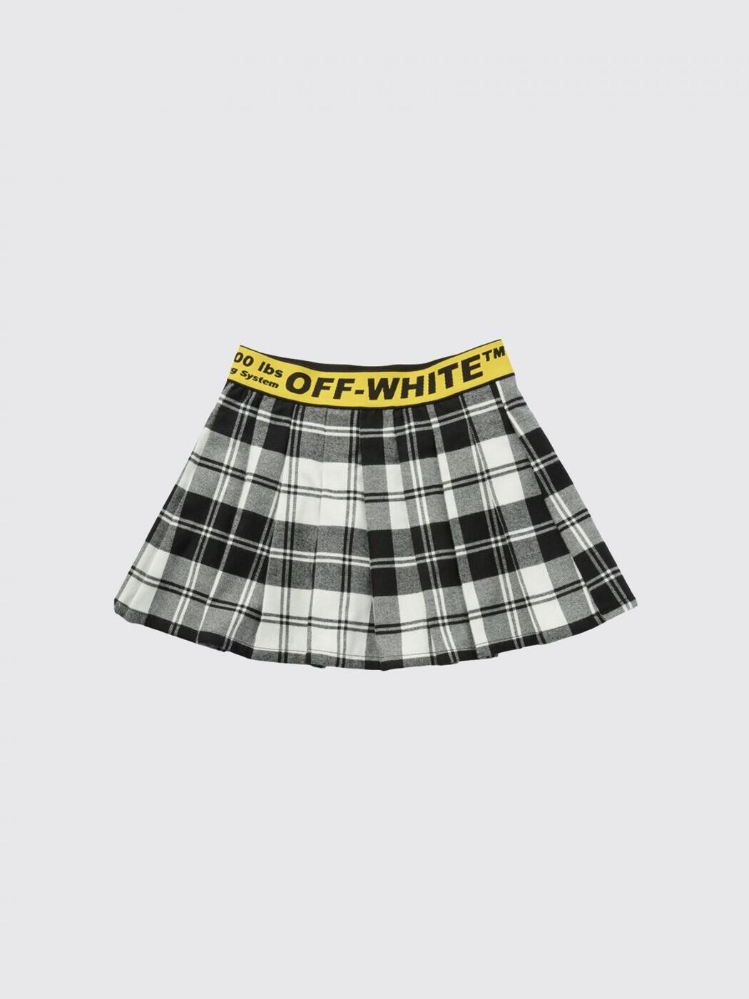 オフ 白いこと OFF-WHITE ミニ御徒面子 スコート ガールズ 黒いこと Mini-skirts OGCC02AF25FAB001 関税 貨物輸送無料 2025AW gi