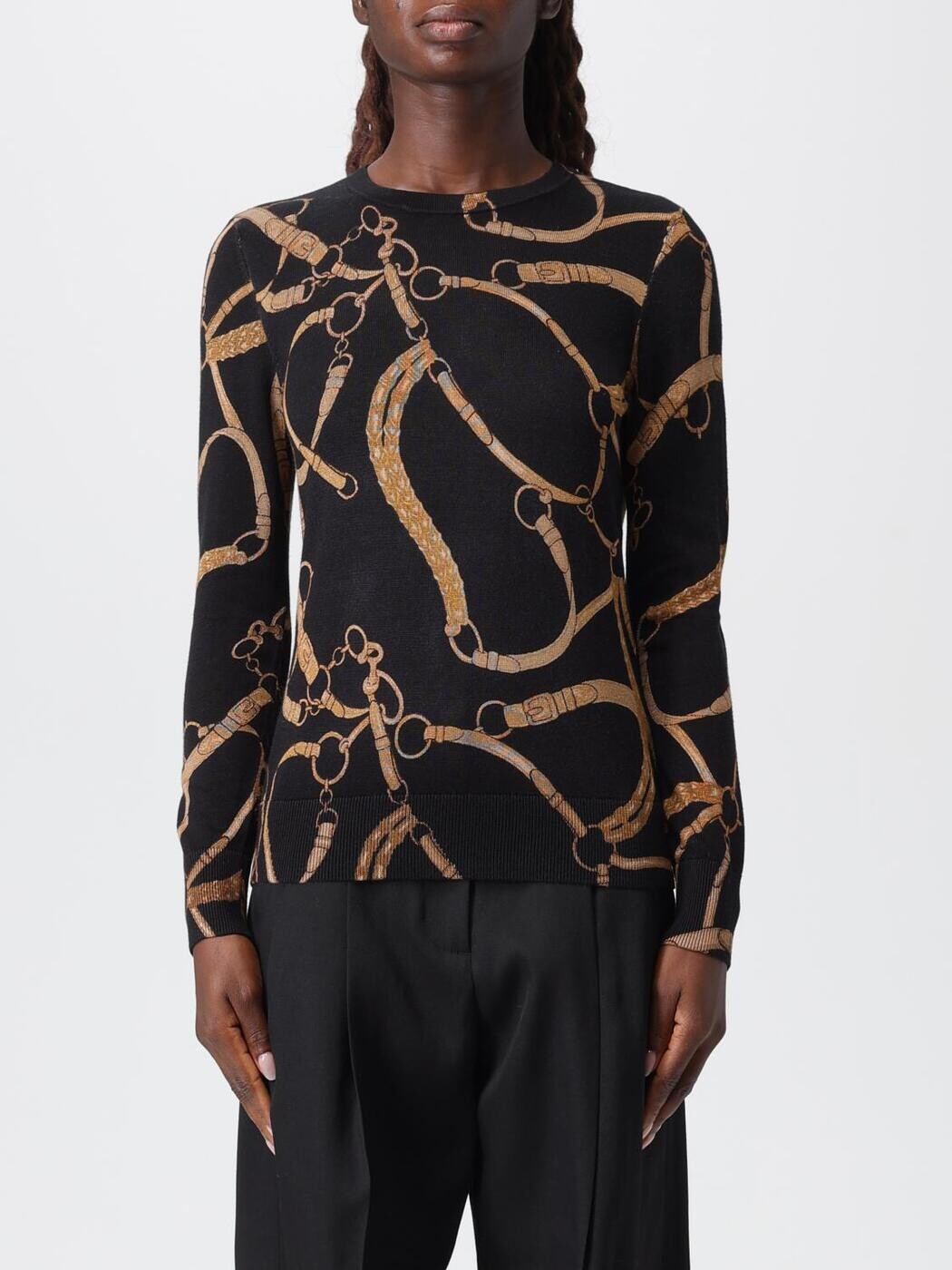 ローレン ラルフ ローレン LAUREN RALPH LAUREN セーター ニットウェア レディース ブラック Knitwear 200971373 関税 送料無料 2025AW gi