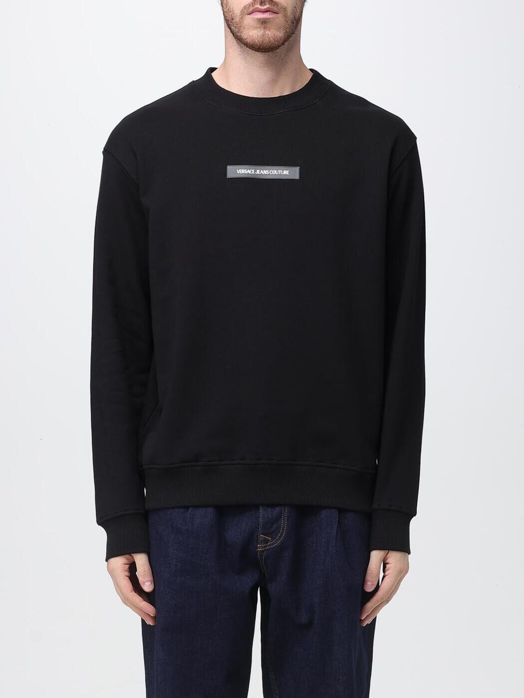 ヴェルサーチ ジーンズ クチュール VERSACE JEANS COUTURE スウェットシャツ トレーナー メンズ ブラック Sweatshirts 79GAIT02CF01T Black 関税 送料無料 2025AW gi｜BRANDSHOP「il Tesoro」