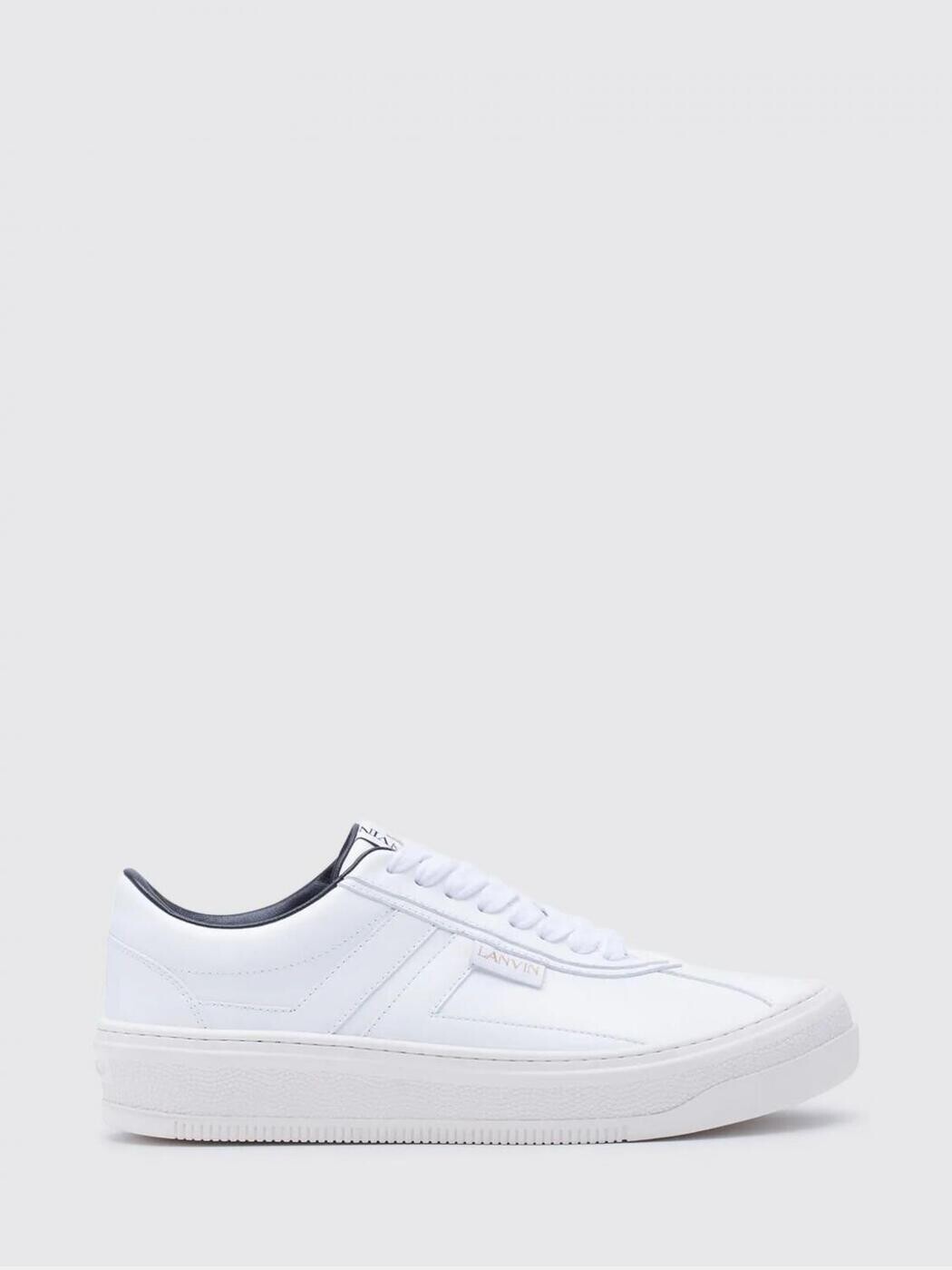 ランバン LANVIN スニーカー メンズ 白いこと Sneakers FMSKLK09NAPAH24 関税 貨物輸送無料 2025AW gi