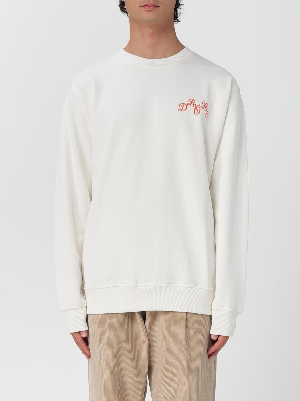 ドロール ド ムッシュ DROLE DE MONSIEUR トレーナー 調教師 メンズ 白いこと Sweatshirts HSW169CO127 関税 貨物輸送無料 2025AW gi