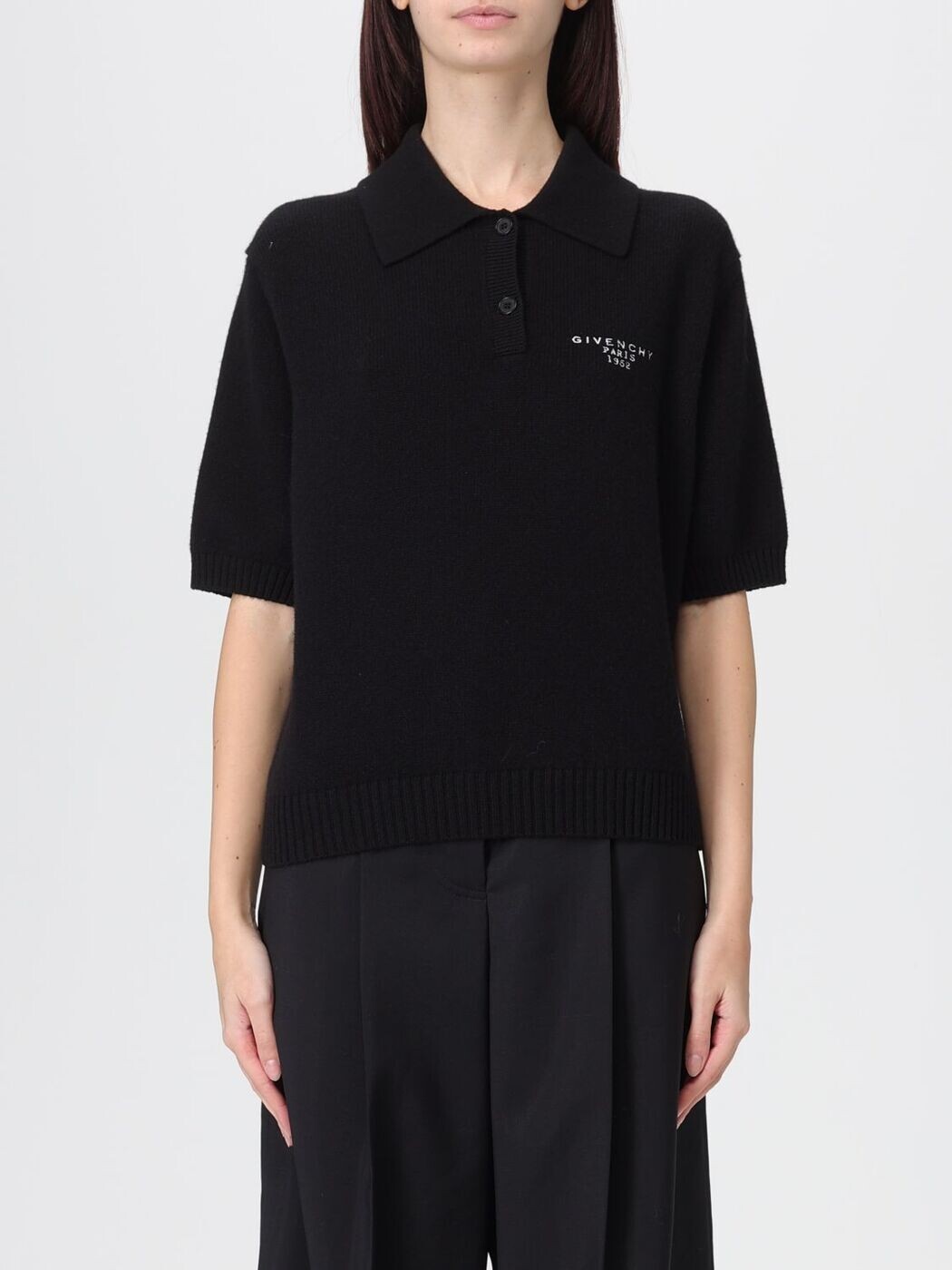 ジバンシィ GIVENCHY スポーツシャツ レディース 黒いこと Polo BWL0084ZSN 関税 貨物輸送無料 2025AW gi