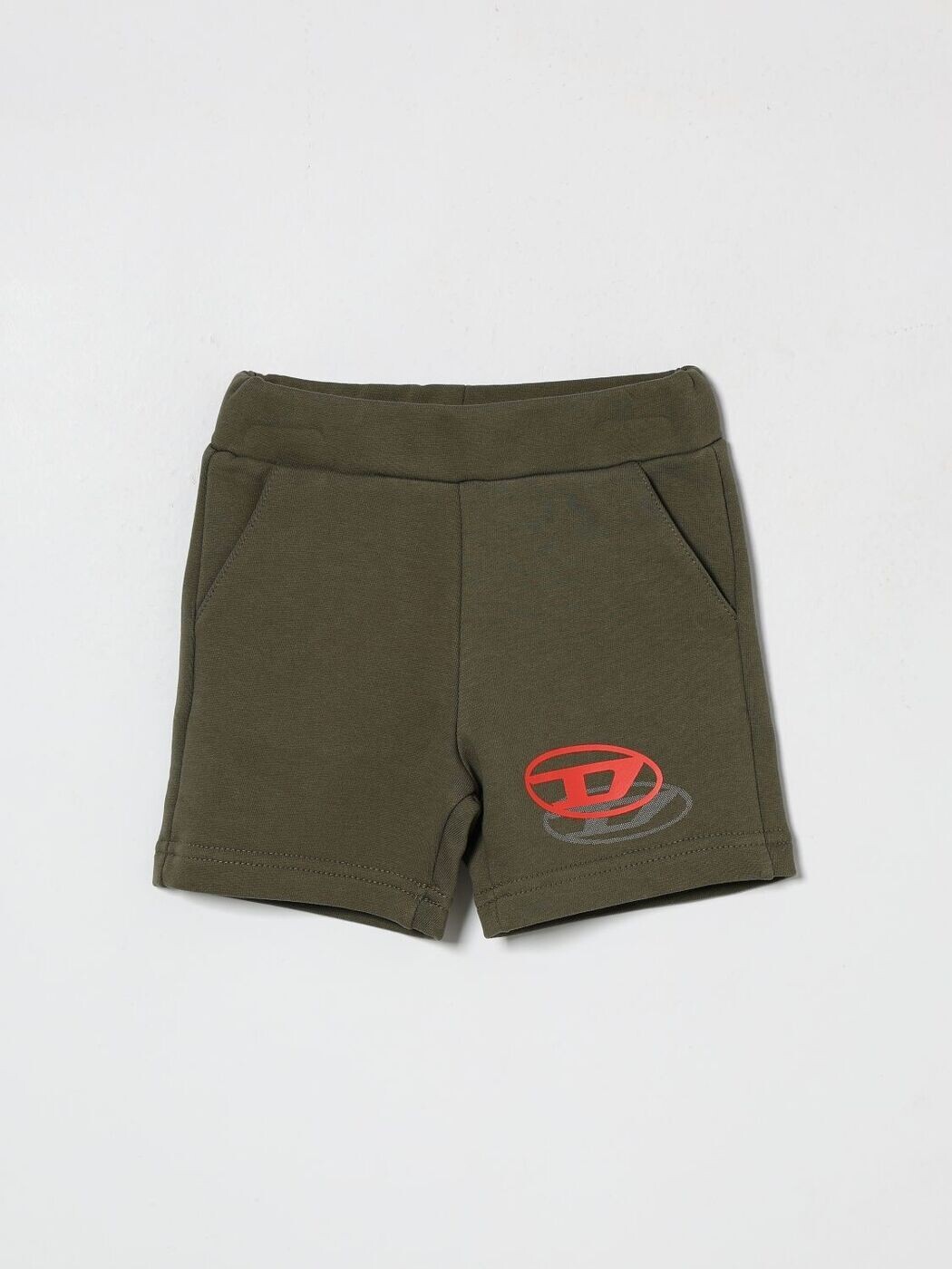 ディーゼル DIESEL ズボン下 遊撃手ズボン下 ベビーユニセックス 緑であること Shorts K00742KYAVF 関税 貨物輸送無料 2026SS gi