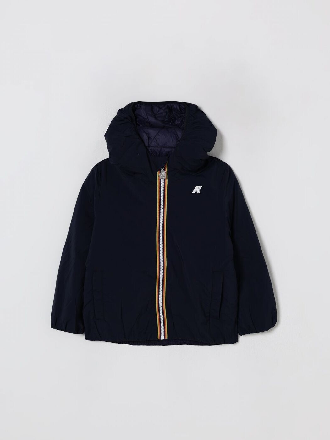 ケーウェイ K-WAY ボンバージャケット 上衣 ボーイズ 青碧 Bomber jackets K7142QW 関税 貨物輸送無料 2025AW gi