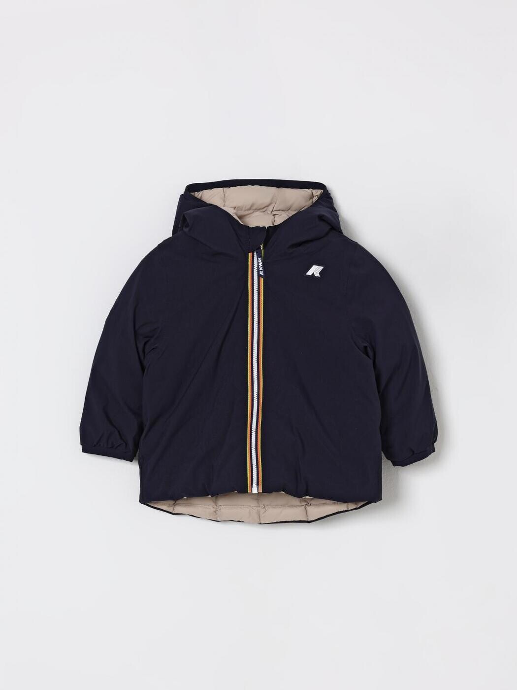 ケーウェイ K-WAY 上衣 ベビーユニセックス 青碧 Jacket K7132PW 関税 貨物輸送無料 2025AW gi