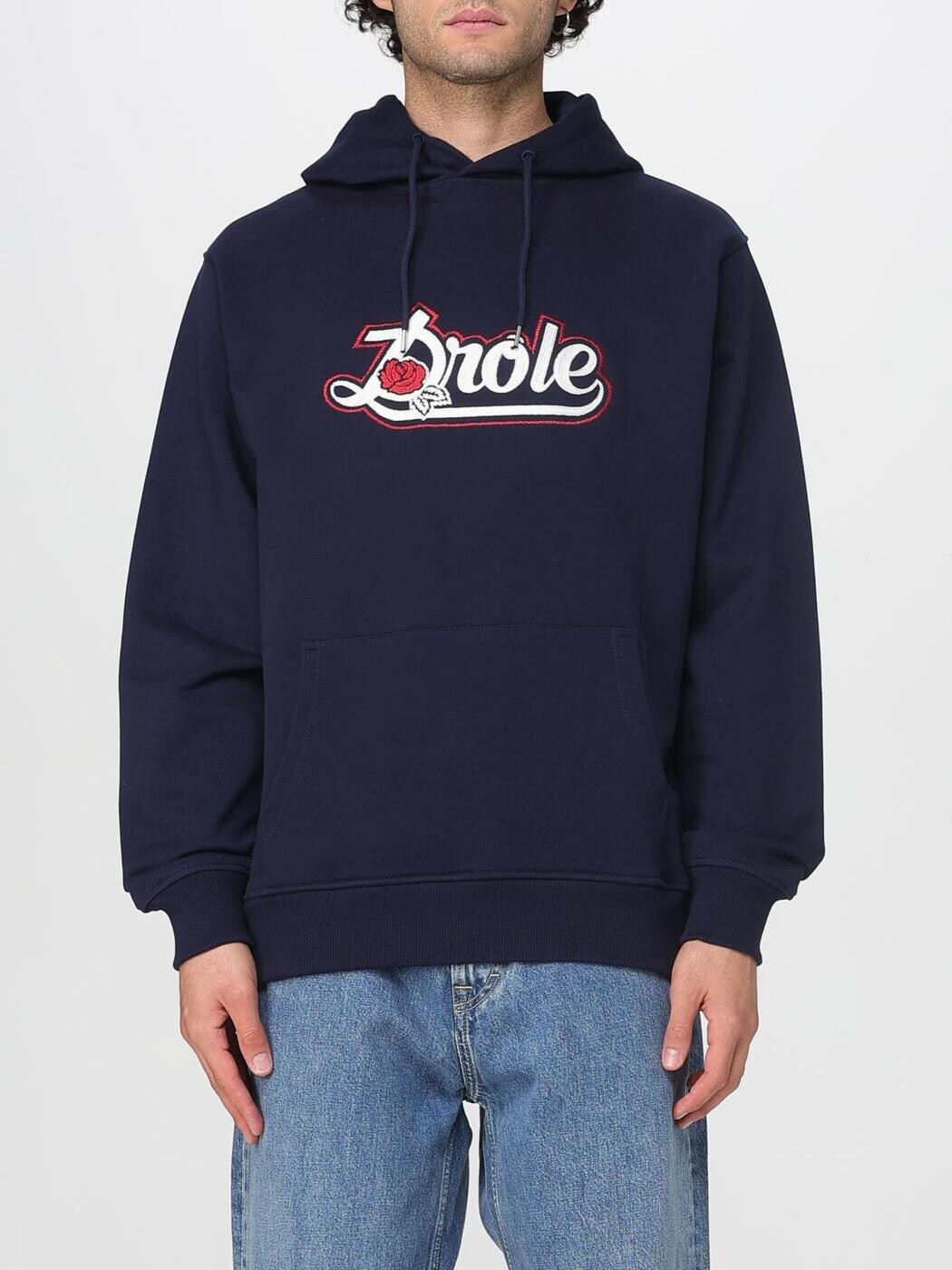 ドロール ド ムッシュ DROLE DE MONSIEUR トレーナー 調教師 メンズ 青色 Sweatshirts HO189CO127 関税 貨物輸送無料 2025AW gi