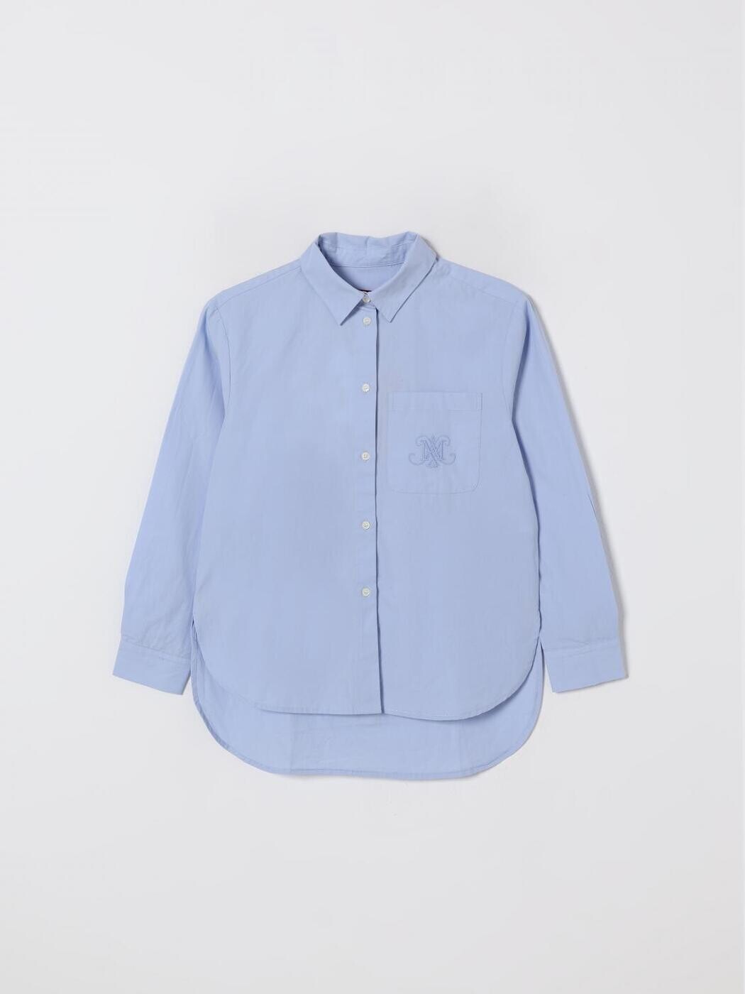 マックス アンド コー MAX\u0026CO. KID フォーマルシャツ プルオーバー ガールズ 青色 Formal shirts MX0210MX077 関税 貨物輸送無料 2026SS gi