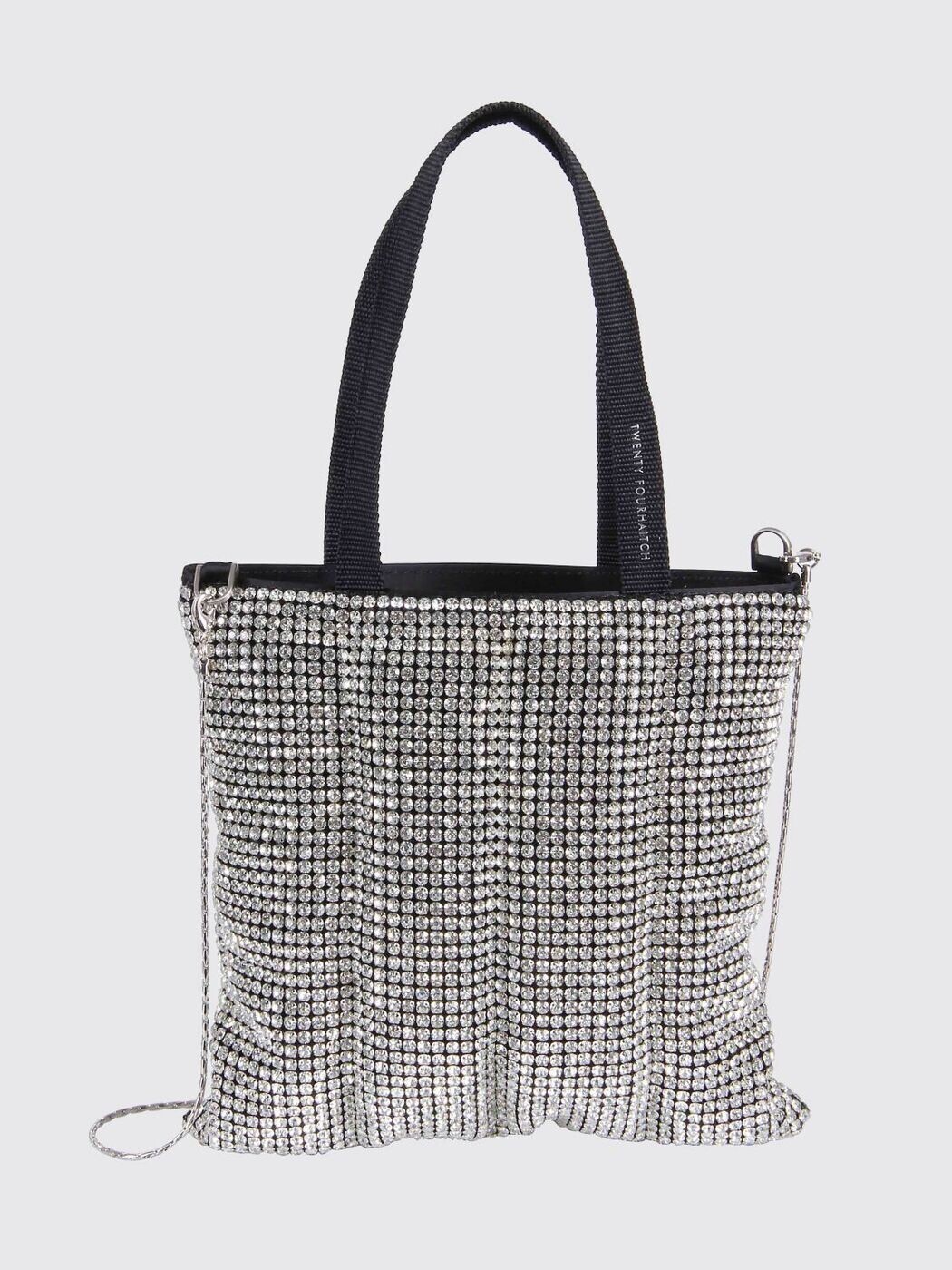 TWENTY FOURHAITCH 御徒面子 レディース しろがね色 Business bags DIAMANTE 関税 貨物輸送無料 2025AW gi