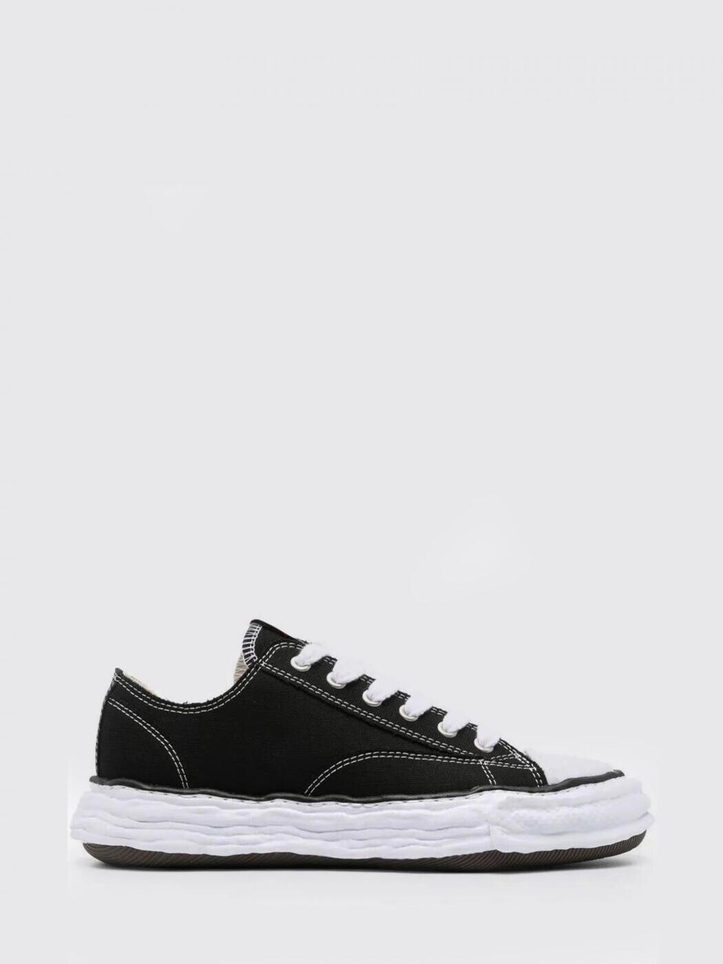 住みか ミハラヤスヒロ MAISON MIHARA YASUHIRO スニーカー メンズ 黒いこと Sneakers A11FW702 関税 貨物輸送無料 2026SS gi