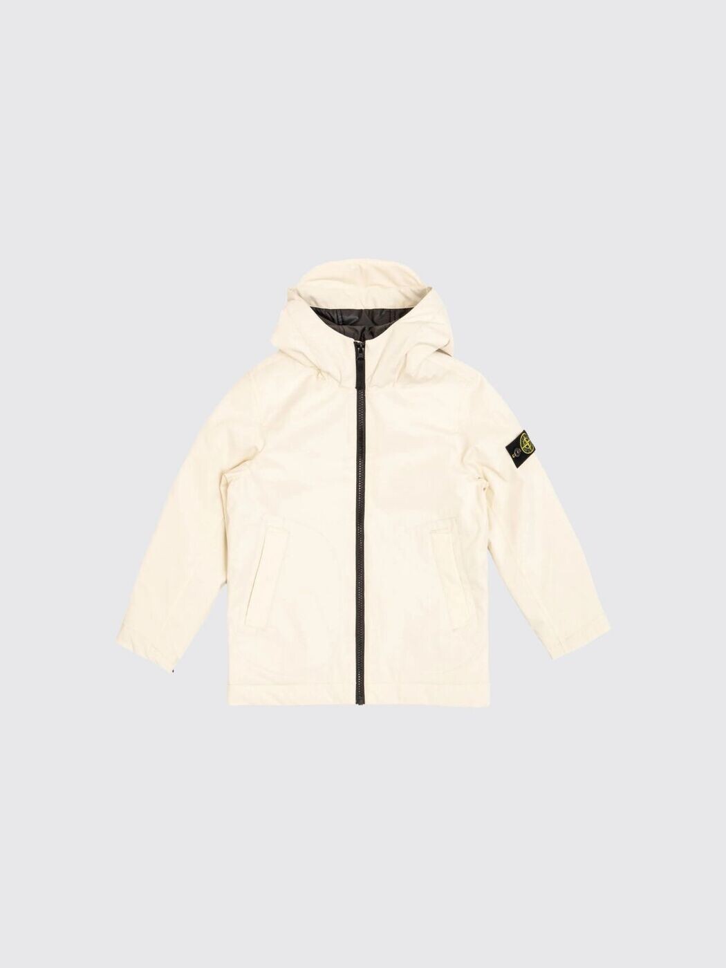 石ころ 島 STONE ISLAND JUNIOR ボンバージャケット 上衣 ボーイズ 白いこと Bomber jackets 4100001S0A27 関税 貨物輸送無料 2025AW gi