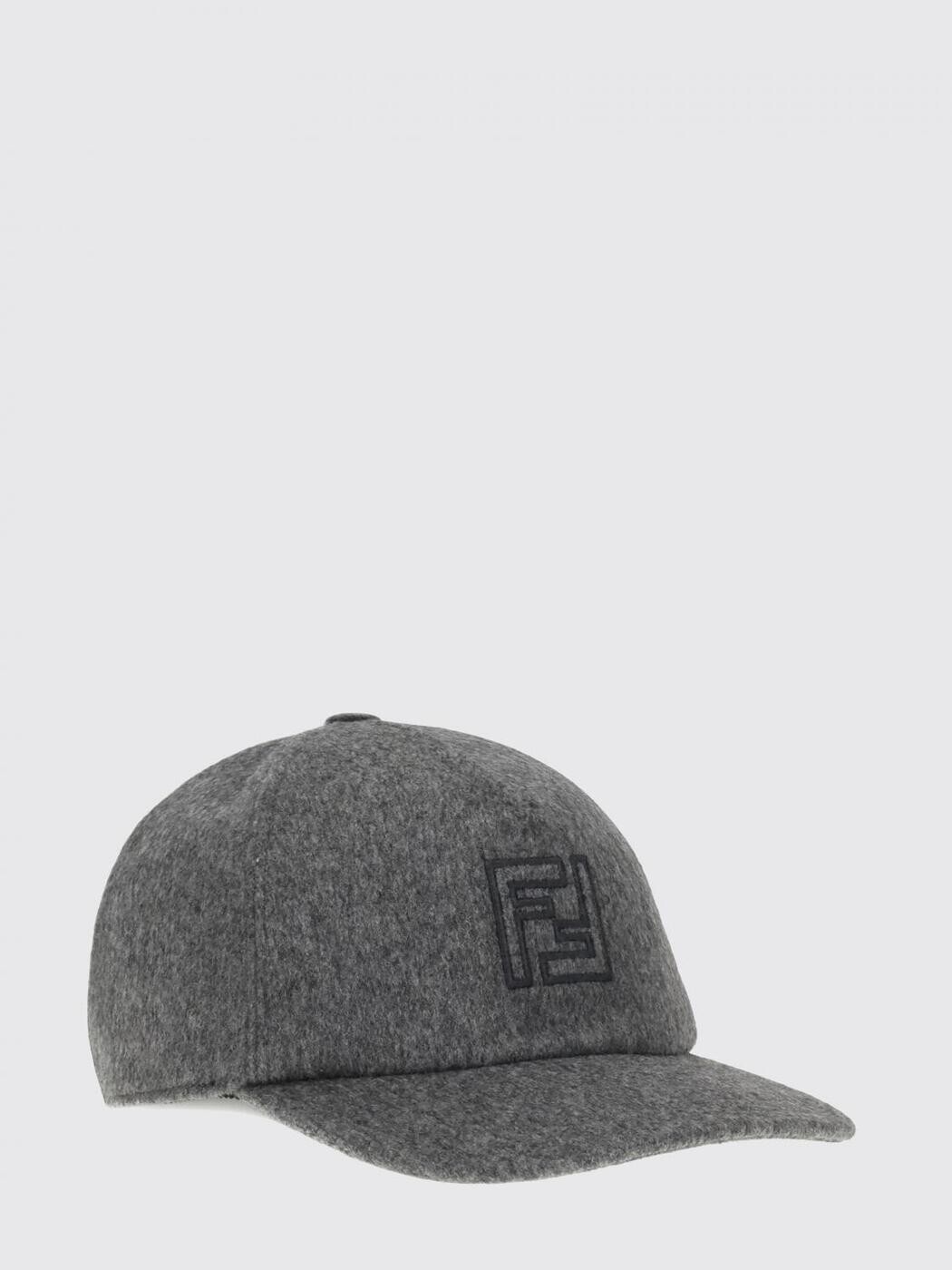 フェンディ FENDI かぶり笠 鳥打ち帽 メンズ 薄墨色 Hats FXQ768AYK2 関税 貨物輸送無料 2026SS gi