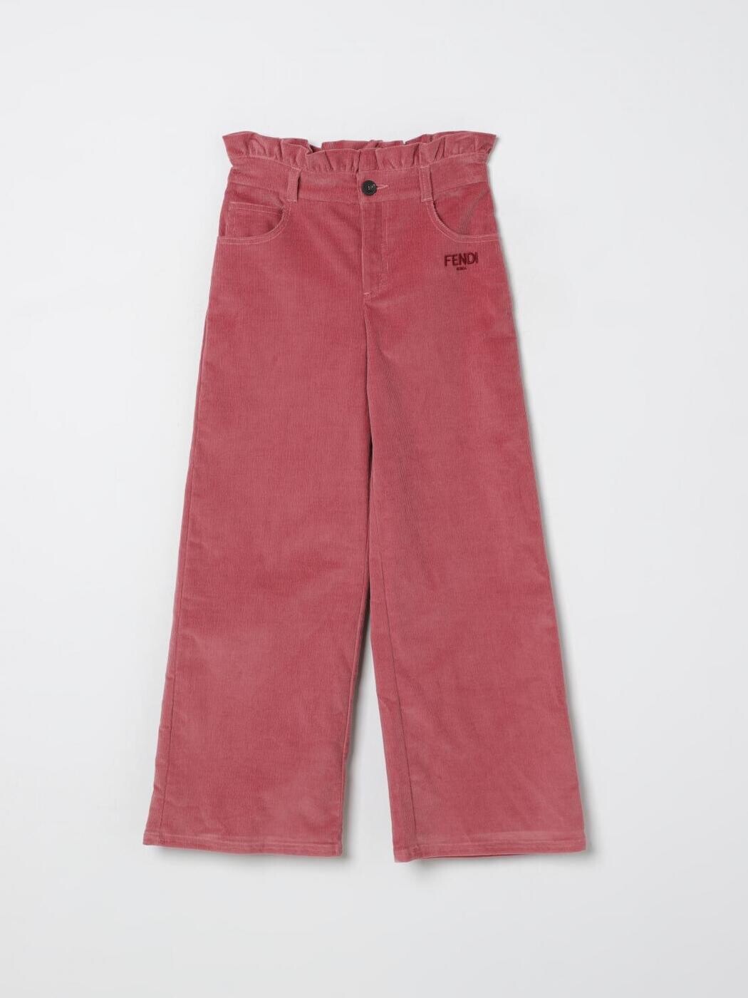 FENDI FENDI ズボン ズボン下 ガールズ サクラ色 Trousers JFF380AYMC 関税 貨物輸送無料 2025AW gi