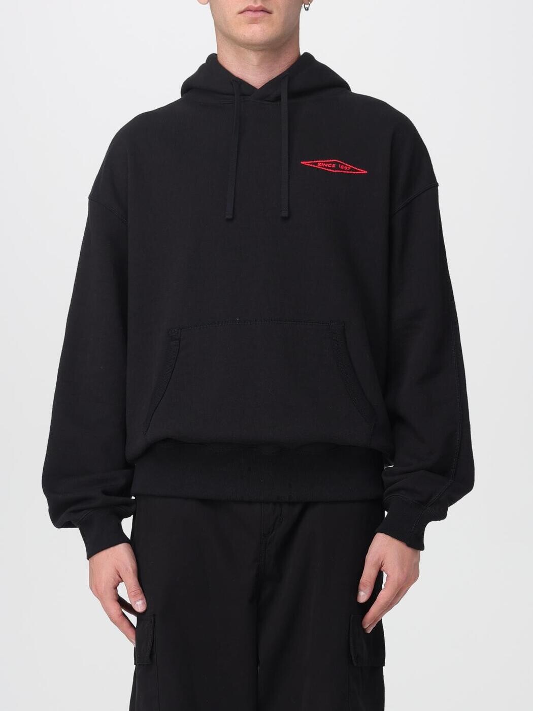 ジュンヤ ワタナベ コム デ 給仕 JUNYA WATANABE COMME DES GARCONS トレーナー 調教師 メンズ 黒いこと Sweatshirts WPT001051 関税 貨物輸送無料 2025AW gi