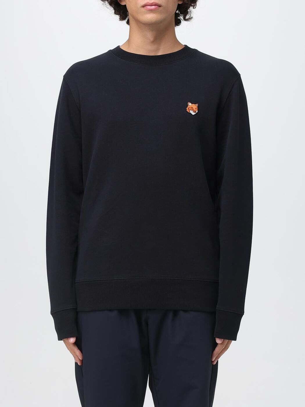 棲み家 狐狸 MAISON KITSUNE トレーナー 調教師 メンズ 黒いこと Sweatshirts PM00303KM0340 関税 貨物輸送無料 2026SS gi