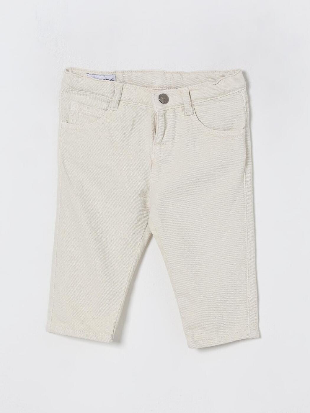 エン急性灰白髄炎 アルマーニ EMPORIO ARMANI ズボン ズボン下 ベビーユニセックス ベージュ Pants EB000758AF16164 関税 貨物輸送無料 2025AW gi