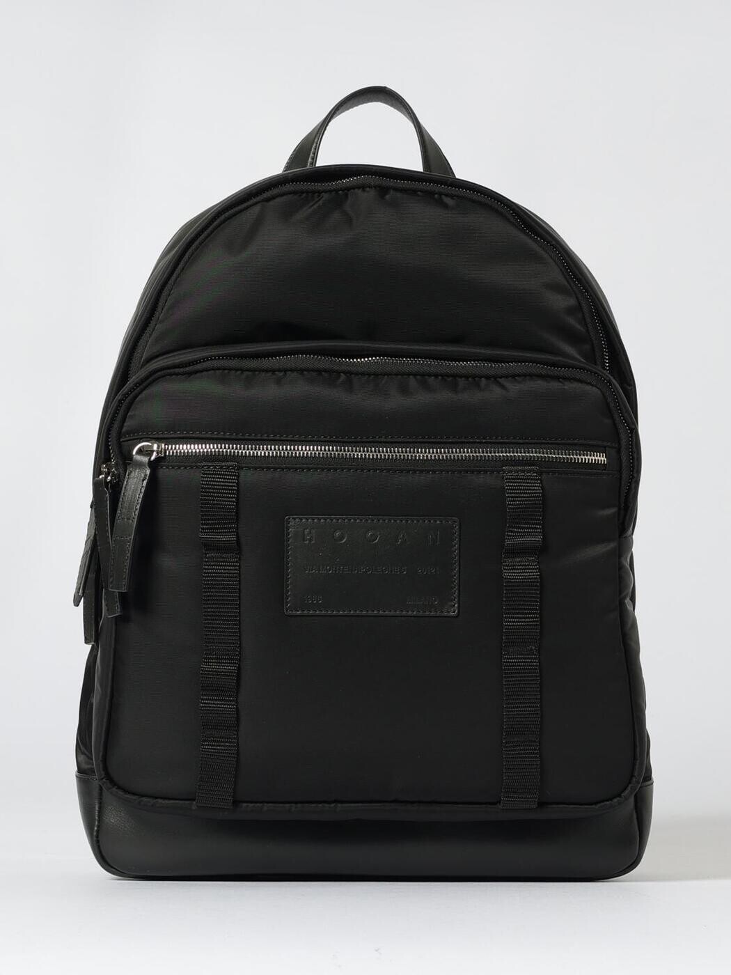 ホー鵞鳥 HOGAN 背嚢 うしろ側容器に並べる メンズ 黒いこと Backpacks KBM01UG0300UIM 関税 貨物輸送無料 2025AW gi