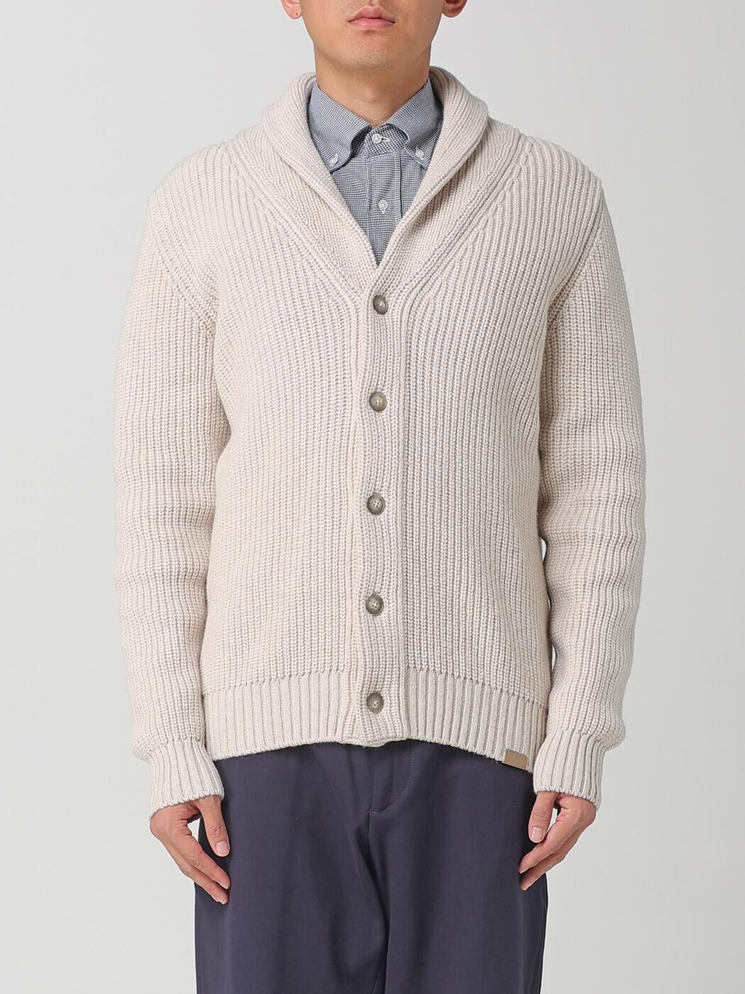 フェイ FAY セーター ニットウェア メンズ Knitwear NMMC1512340WLH Yellow Cream 関税 送料無料 2025AW gi|BRANDSHOP「il Tesoro」