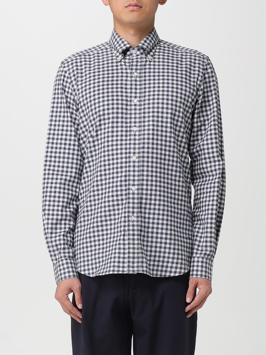 フェイ FAY シャツ メンズ ブルー Shirts NCMA1512580XRA Blue 関税 送料無料 2025AW gi｜BRANDSHOP「il Tesoro」