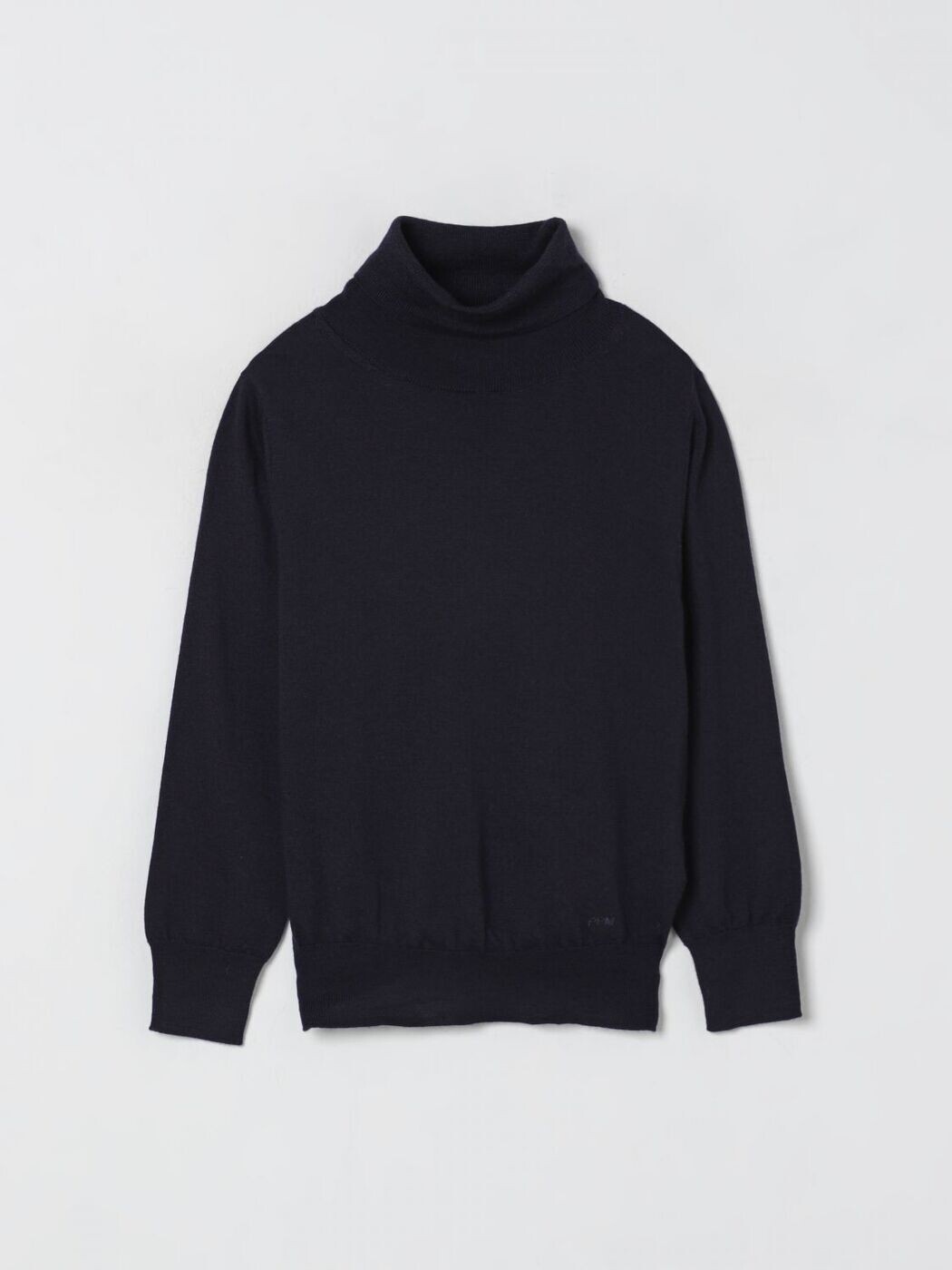 パオロペコラ PAOLO PECORA クルーネックジャンパー 編み物御召しもの ボーイズ 青碧 Crew neck jumpers PP4099 関税 貨物輸送無料 2025AW gi