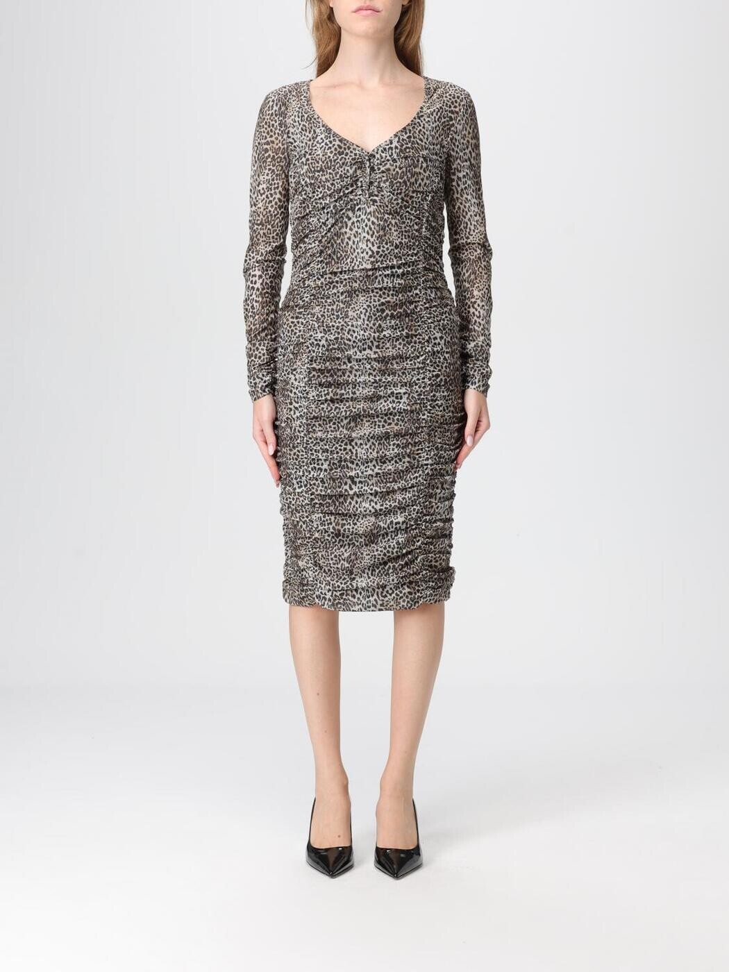リュー ジョー LIU JO ワンピース ドレス レディース ベージュ Dresses MF5080J3821 Beige 関税 送料無料 2025AW gi|BRANDSHOP「il Tesoro」