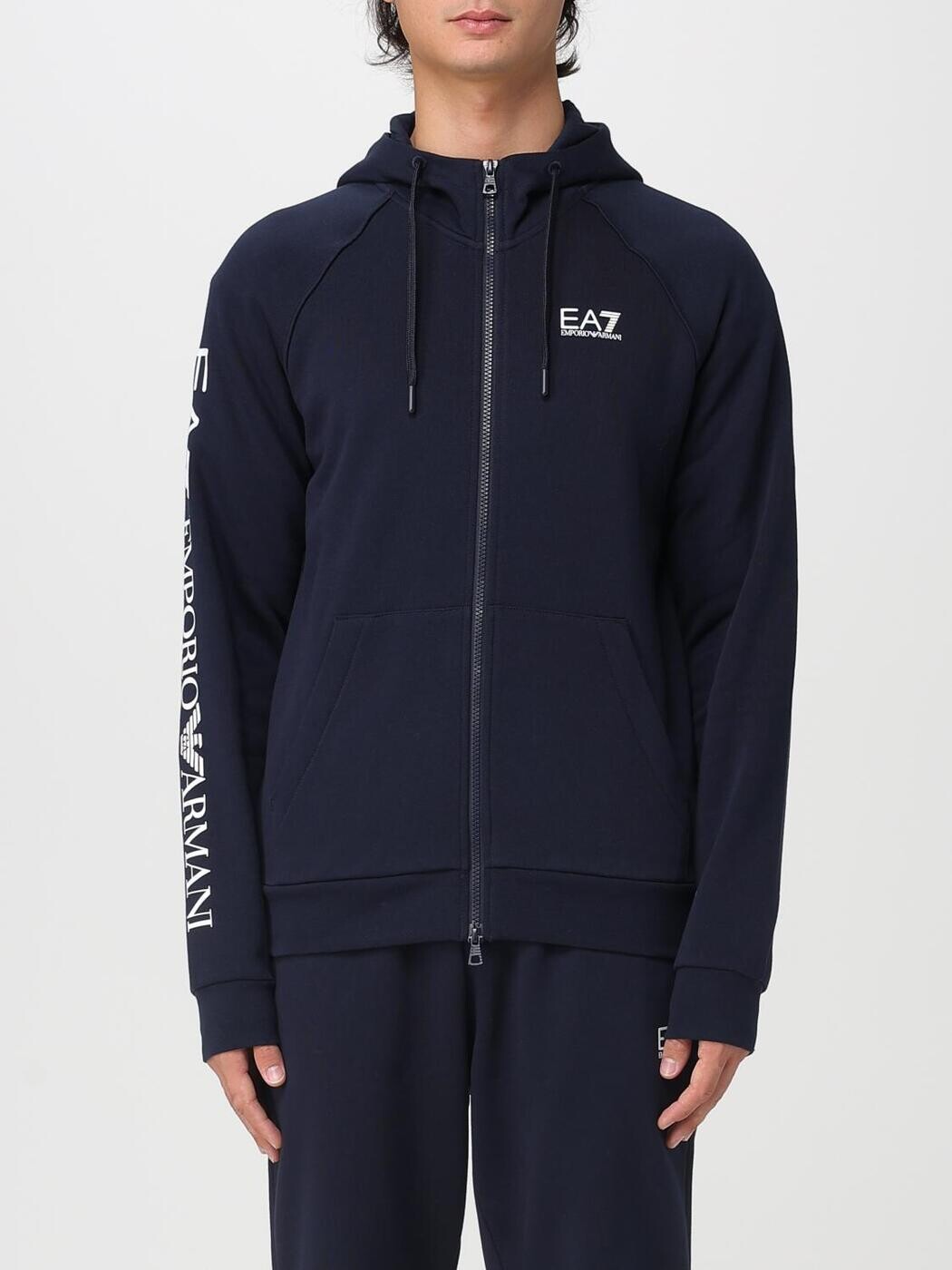 イーエーセブン EA7 スウェットシャツ トレーナー メンズ ブルー Sweatshirts 7M001047AF10377 Blue 関税 送料無料 2025AW gi|BRANDSHOP「il Tesoro」