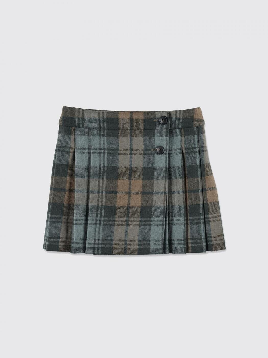 ボンポワン BONPOINT ミニ御徒面子 スコート ガールズ 薄墨色 Mini-skirts W05GSKW00026 関税 貨物輸送無料 2025AW gi