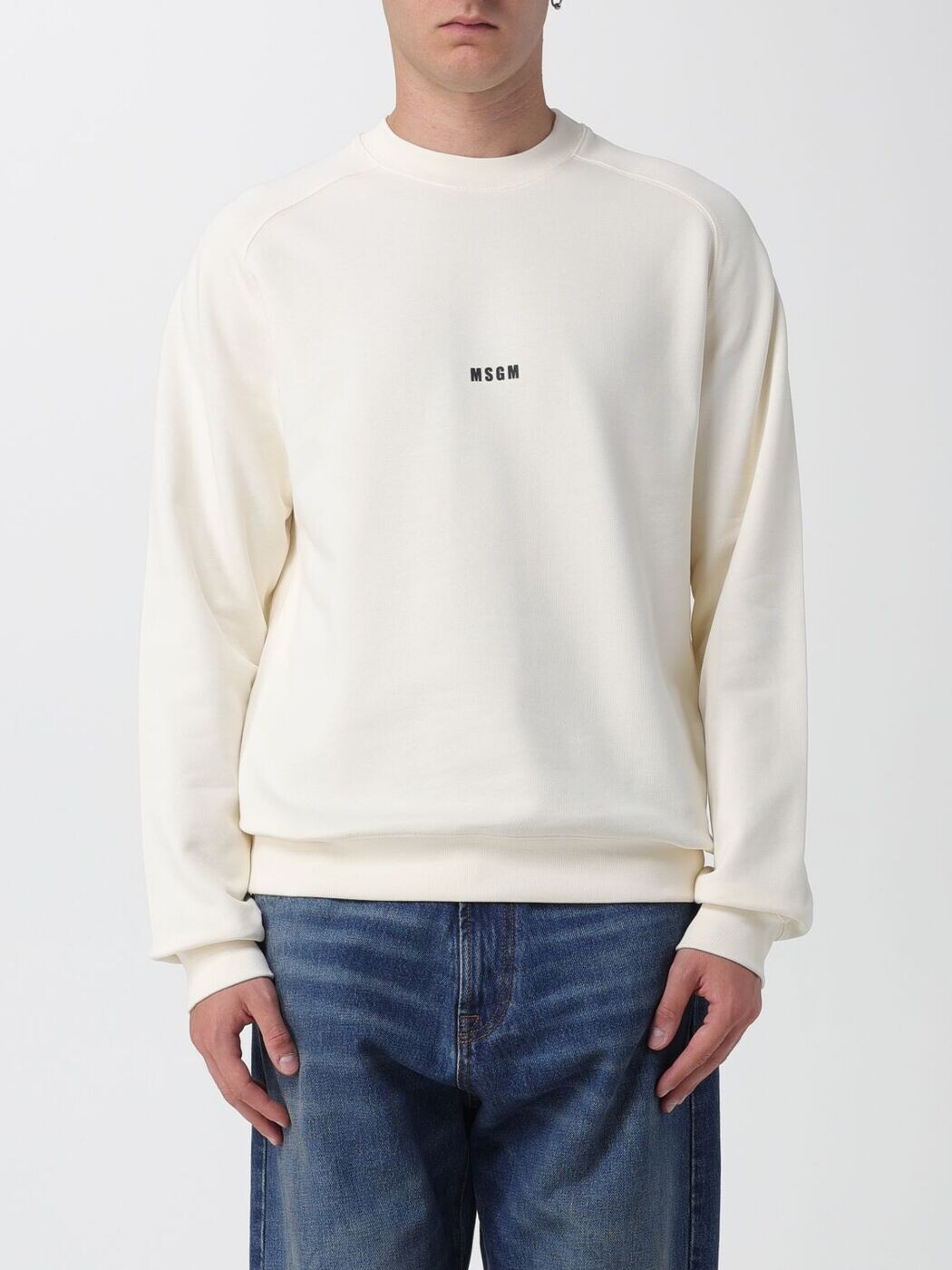 エムエスジーエム MSGM スウェットシャツ トレーナー メンズ ベージュ Sweatshirts 2000MM503300000 Beige 関税 送料無料 2025AW gi|BRANDSHOP「il Tesoro」