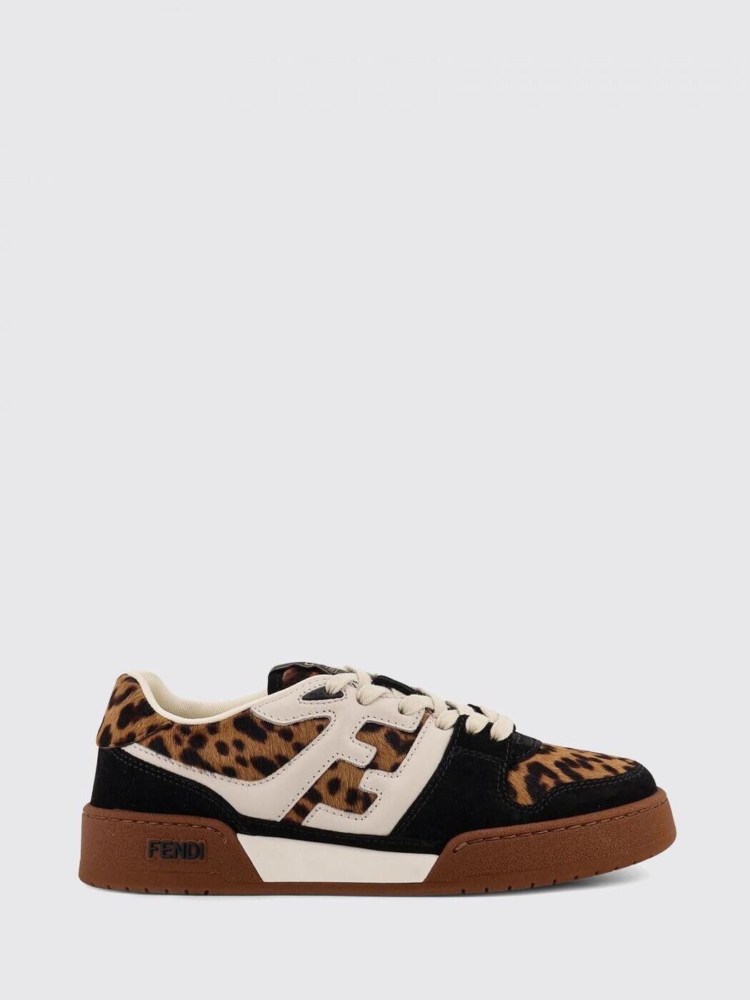 フェンディ FENDI スニーカー レディース 黒いこと Sneakers 8E8625AY9G 関税 貨物輸送無料 2025AW gi