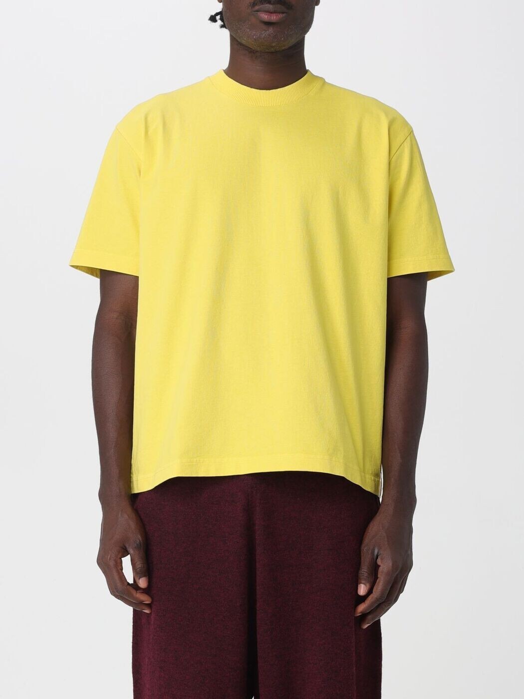 スンネイ SUNNEI Tシャツ メンズ イエロー T-shirts RTWXJER047 Yellow 関税 送料無料 2025AW gi|BRANDSHOP「il Tesoro」