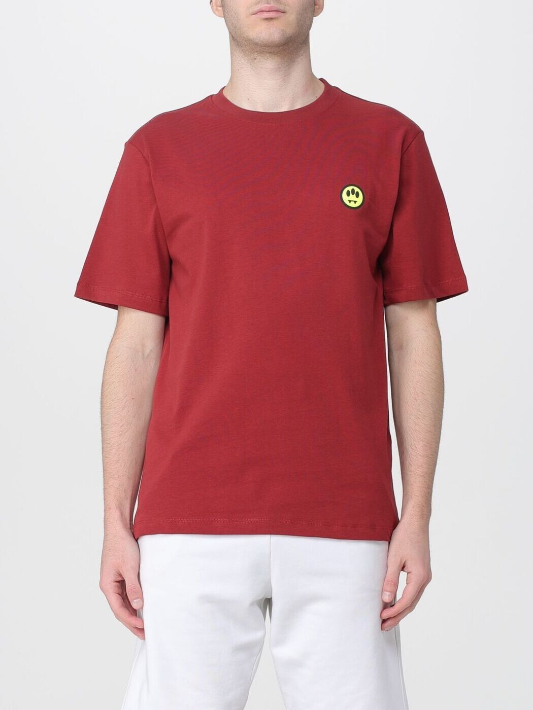 バロウ BARROW Tシャツ メンズ レッド T-shirts F5BWUAFP059 Burgundy 関税 送料無料 2025AW gi|BRANDSHOP「il Tesoro」