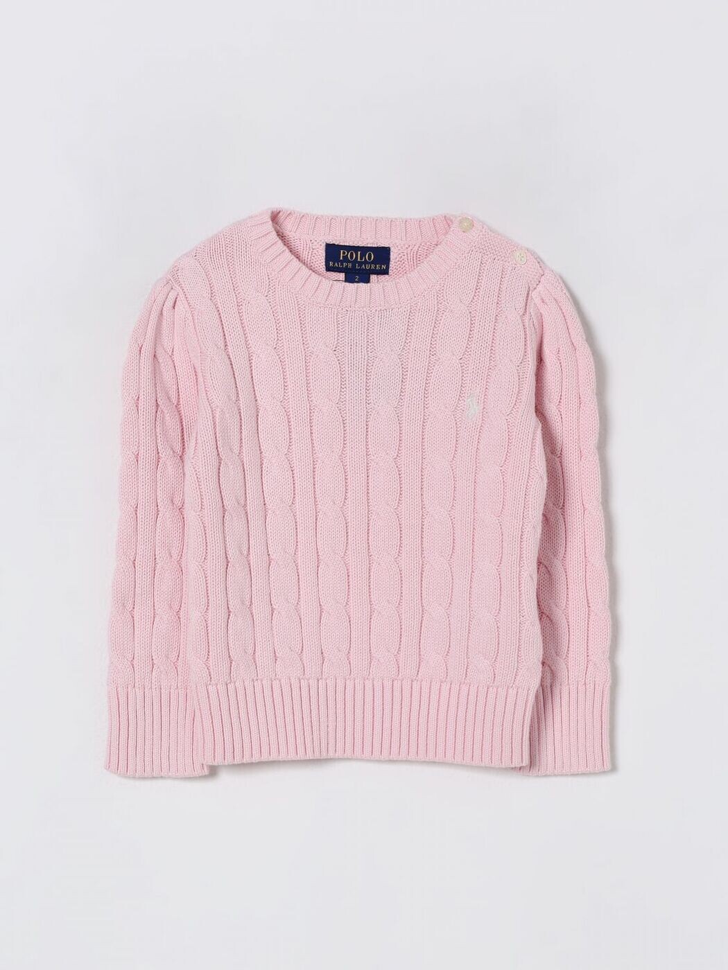 ポロ・ラルフローレン POLO RALPH LAUREN クルーネックジャンパー ニットウェア ガールズ ピンク Crew neck jumpers 312901316 Pink 関税 送料無料 2026SS gi|BRANDSHOP「il Tesoro」