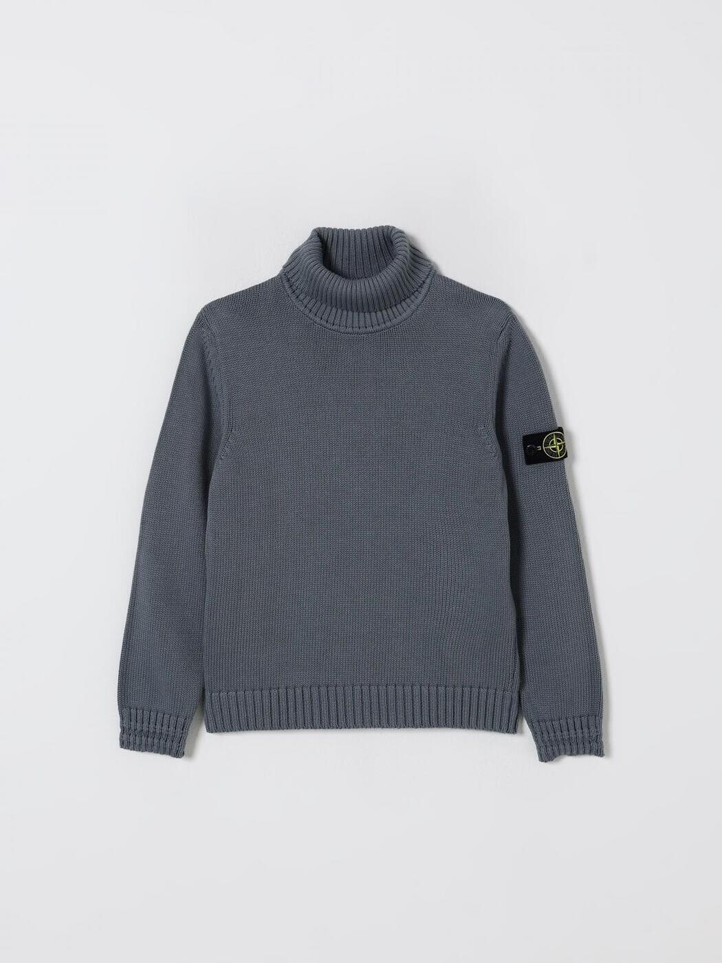 石ころ 島 STONE ISLAND JUNIOR クルーネックジャンパー 編み物御召しもの ボーイズ Crew neck jumpers 5100018S01A2 関税 貨物輸送無料 2025AW gi