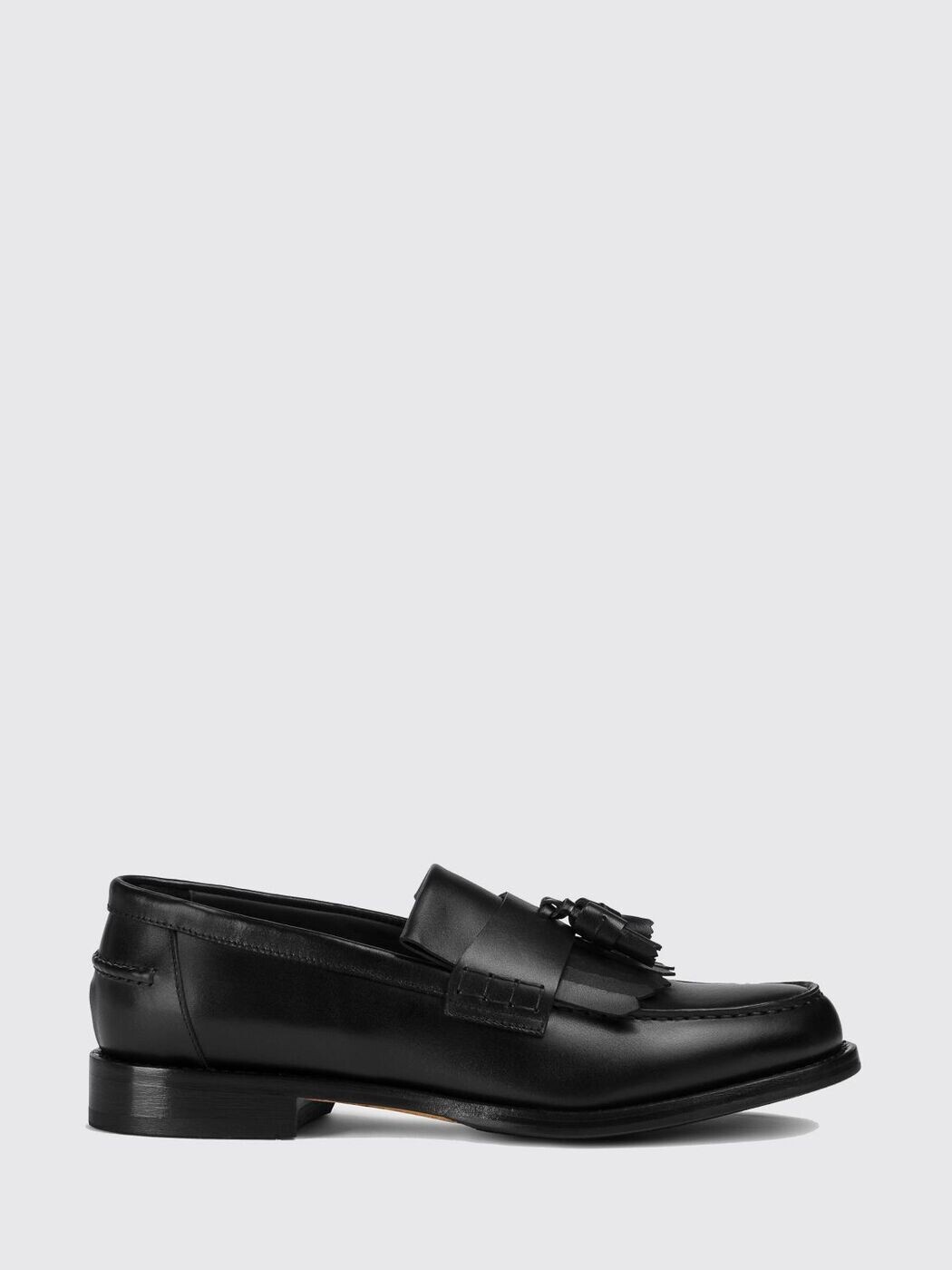 デュカルス DOUCAL\u0027S 置き目毛皮 メンズ 黒いこと Loafers DU3498BRANUF159 関税 貨物輸送無料 2026SS gi