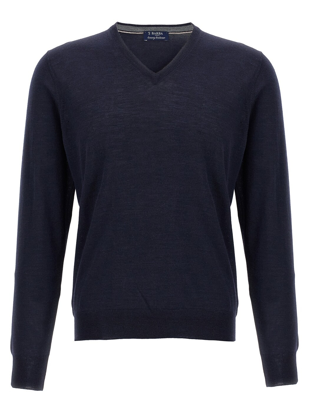 バルバ BARBA セーター ニットウェア メンズ ブルー Knitwear Wool and silk sweater 13190575150598 Blue 関税 送料無料 2025SS ju｜BRANDSHOP「il Tesoro」