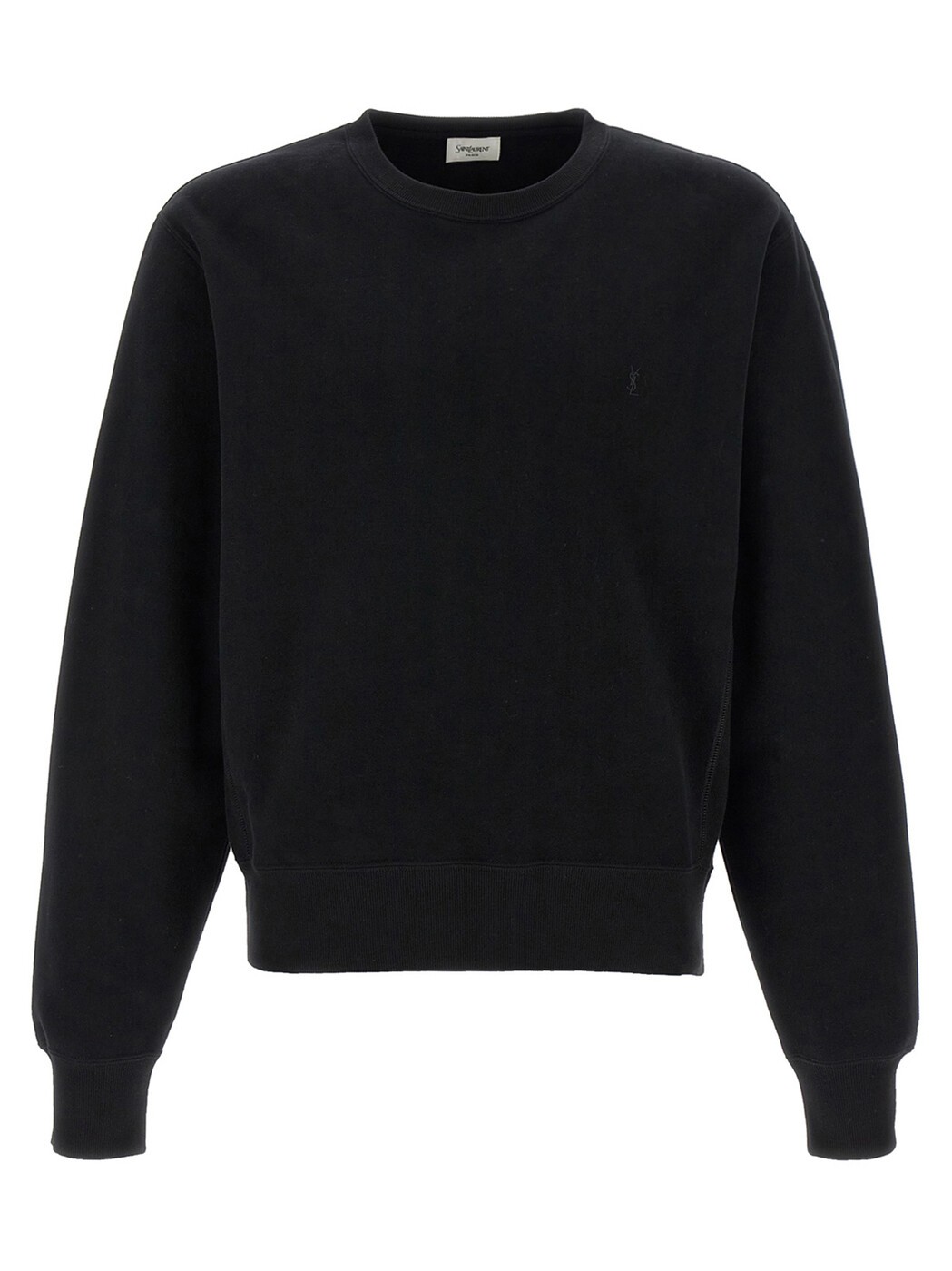 前日 サンローラン SAINT LAURENT PARIS トレイナー 調教師 メンズ 黒いこと Sweatshirts \u0027Cassandre\u0027 sweatshirt 820127Y36SW1000 Black 関税 貨物輸送無料 2025AW ju