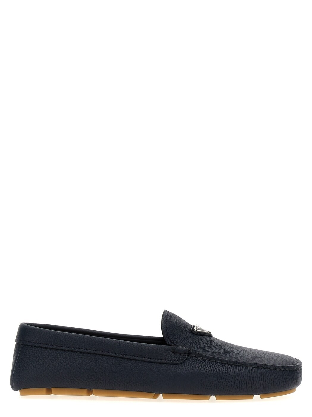 プラダ PRADA 置き目毛皮 メンズ 青色 Loafers \u0027Driver\u0027 loafers 2DD179FU00IATGF0216 Blue 関税 貨物輸送無料 2025SS ju