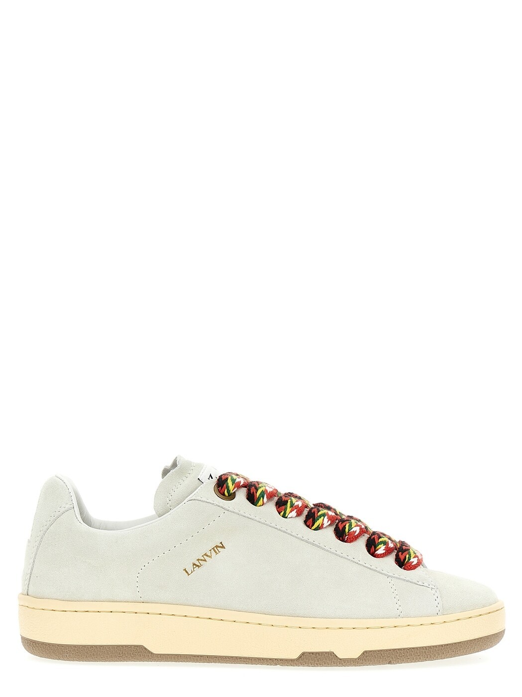 ランバン LANVIN スニーカー メンズ 白いこと Sneakers \u0027Lite Curb\u0027 sneakers FMSKDK0BVESUA2300 White 関税 貨物輸送無料 2024AW ju