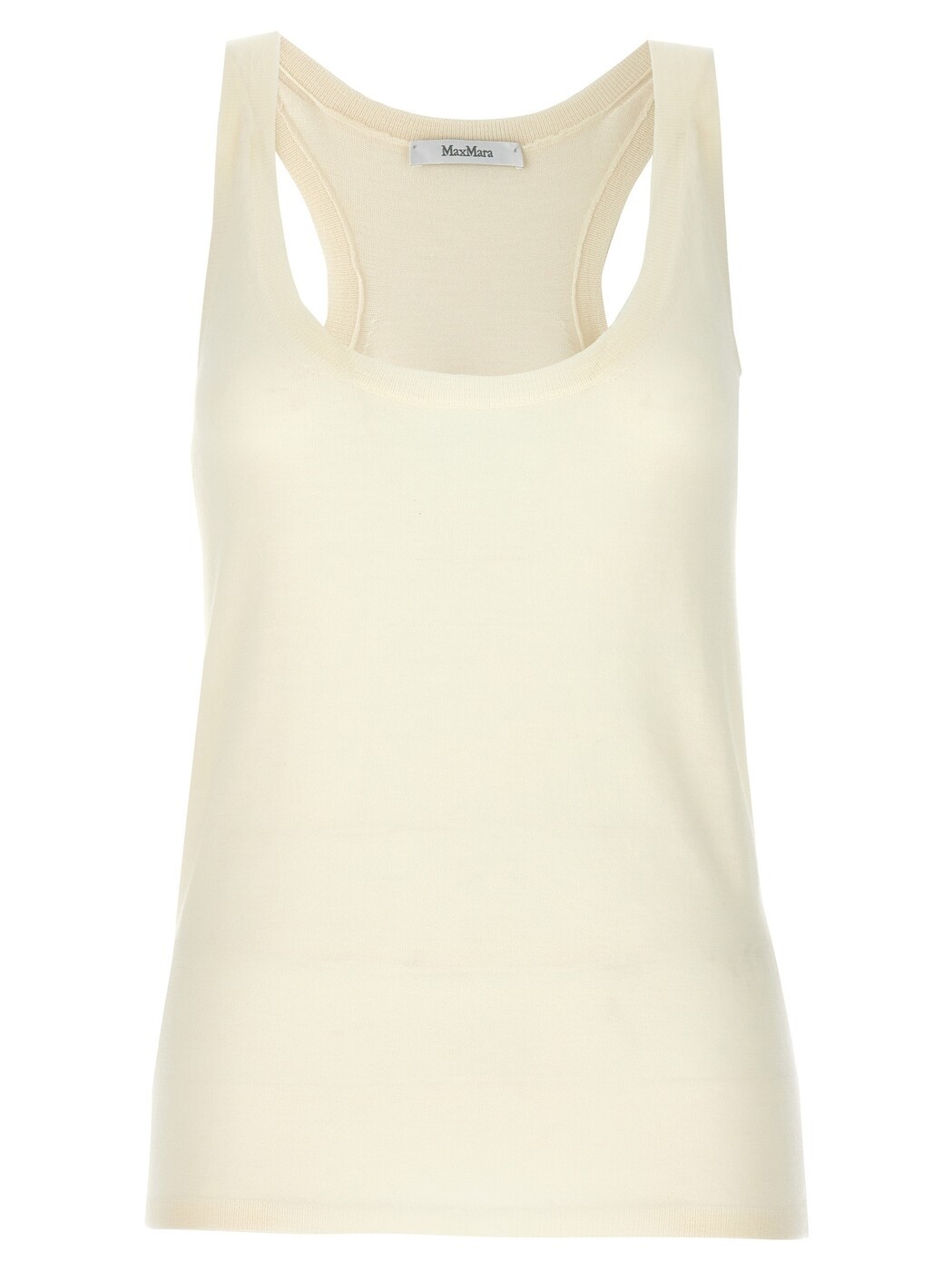 マックス マーラ MAX MARA Tシャツ トップス レディース ホワイト T-shirts and tops 'Abbono' top ABBONO001 White 関税 送料無料 2024SS ju|BRANDSHOP「il Tesoro」