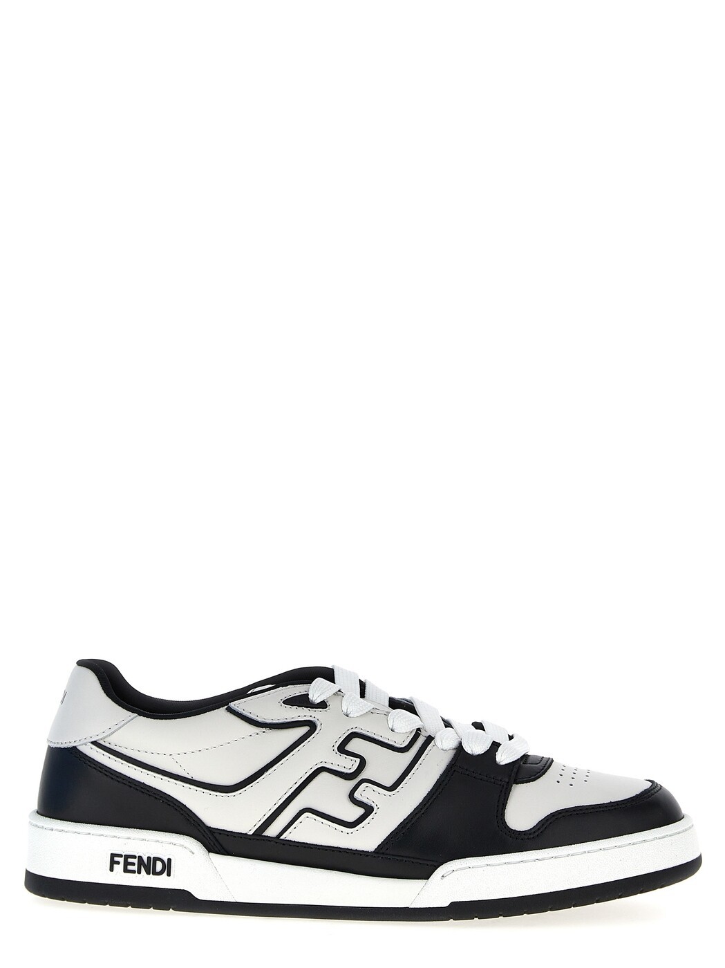 フェンディ FENDI スニーカー メンズ ホワイト Sneakers Fendi Match sneakers 7E1643AOMNF0E7C White/Black 関税 送料無料 2025SS ju