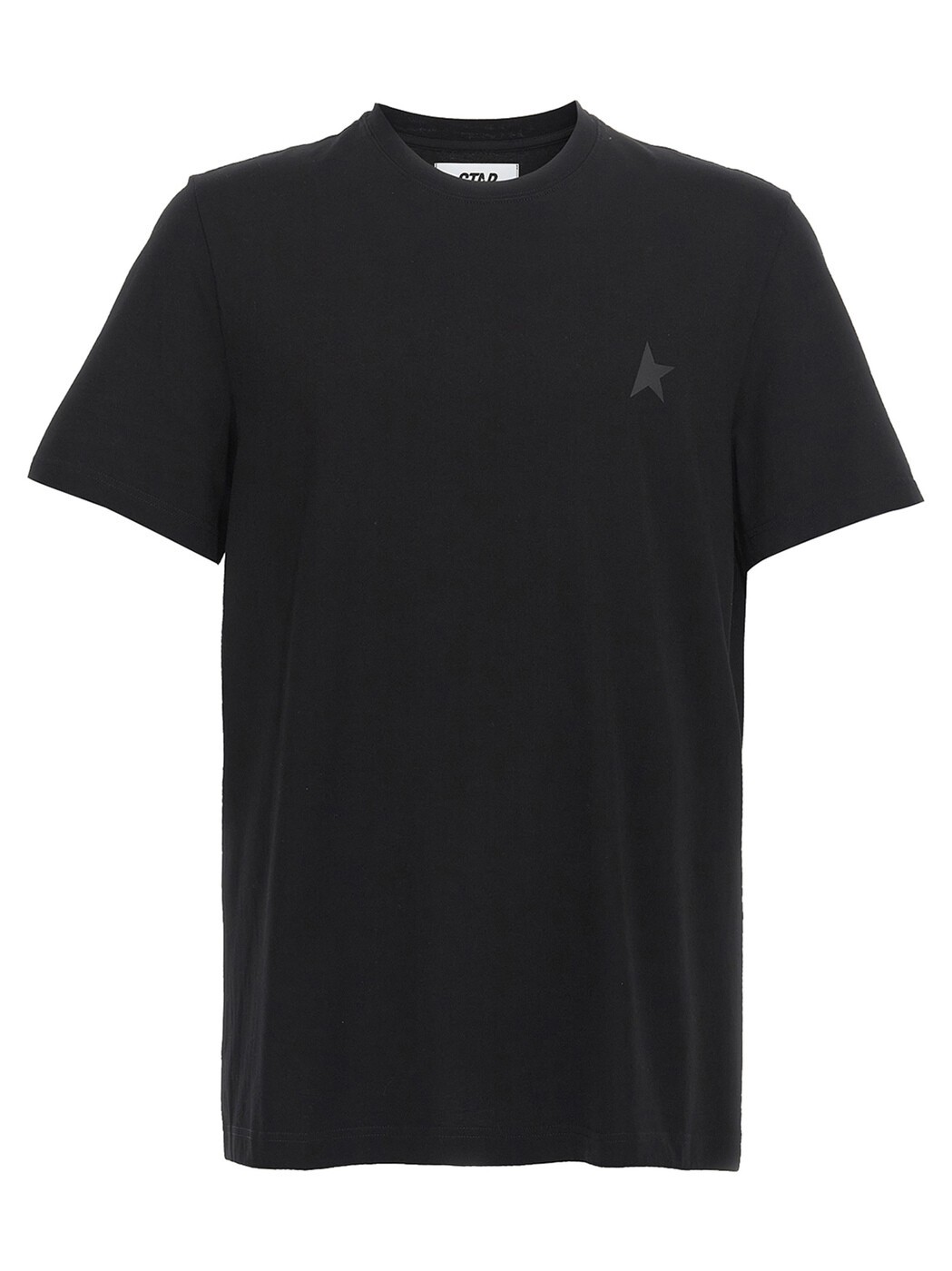 ゴールデン グース 晴れ晴れしい ブランド名 GOLDEN GOOSE ティーシャツ メンズ 黒いこと T-shirts Logo t-shirt GMP01220P0005939010090100 Black 関税 貨物輸送無料 2026SS ju Tシャツ・カットソー-トップス