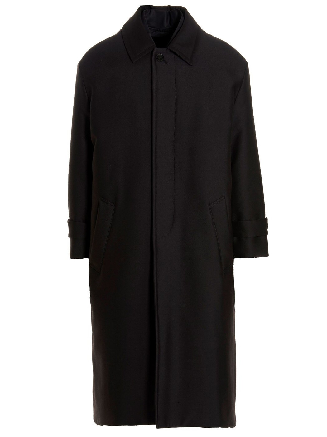 ヴァレンティノ ガラヴァーニ VALENTINO GARAVANI トレンチ 厚地の外套 メンズ 黒いこと Coats and Trench Valentino Pink PP Collection reversible long coat 1V0CAG008E90NO Black 関税 貨物輸送無料 2022AW ju