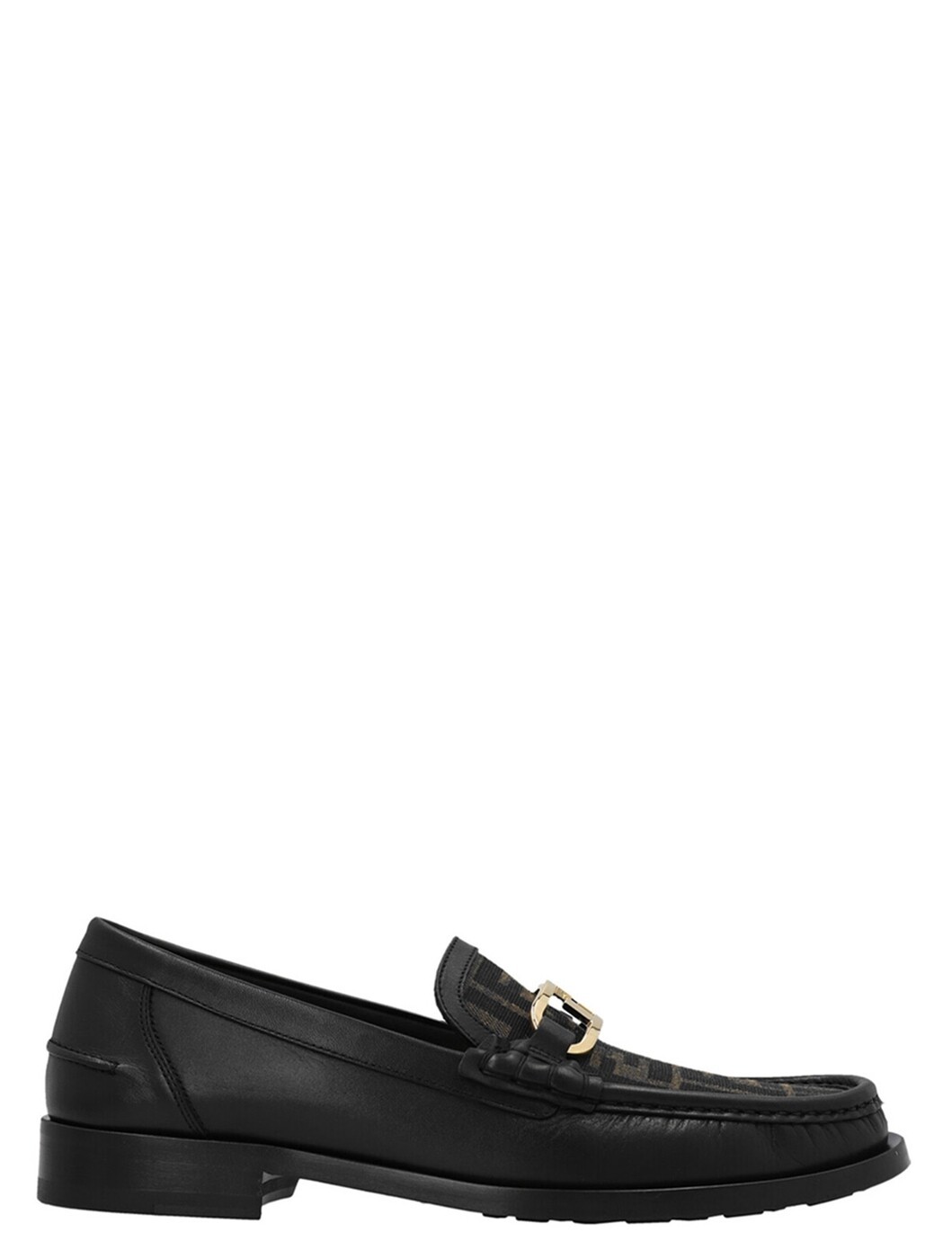 フェンディ FENDI 置き目毛皮 メンズ 黒いこと Loafers \u0027O\u0027Lock\u0027 loafers 7D1550AJZFF0R7R Black 関税 貨物輸送無料 2025AW ju