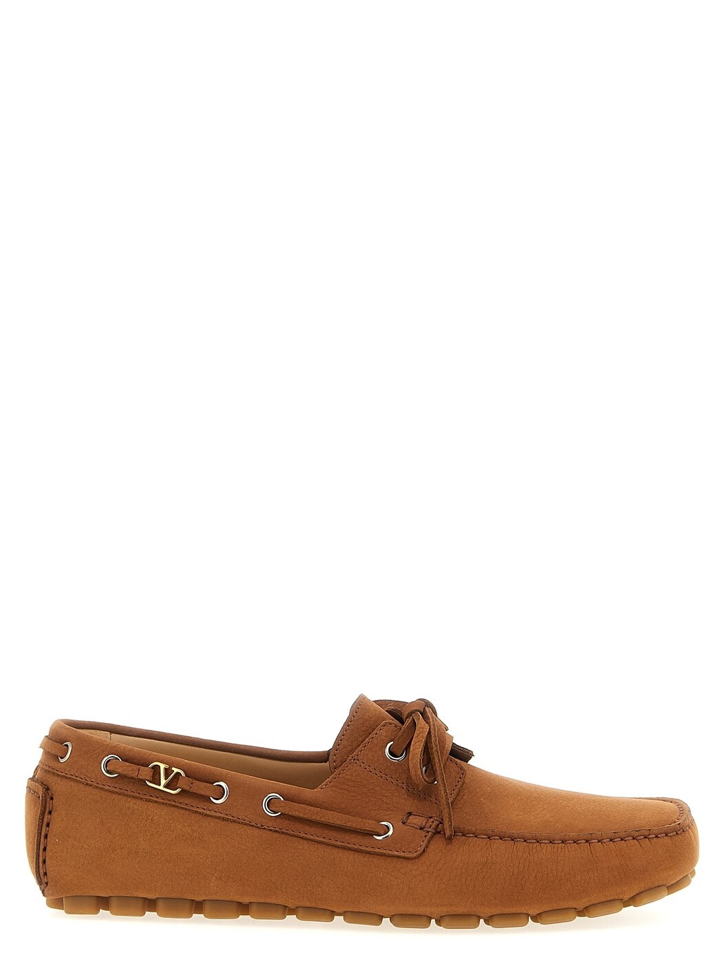ヴァレンティノ ガラヴァーニ VALENTINO GARAVANI 置き目毛皮 メンズ 赤銅色 Loafers Valentino Garavani \u0027Driver Fastaway\u0027 loafers 6Y0S0J59AAHN58 Brown 関税 貨物輸送無料 2025SS ju